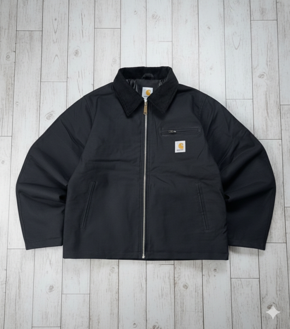 Vestes noires style rework Carhartt
