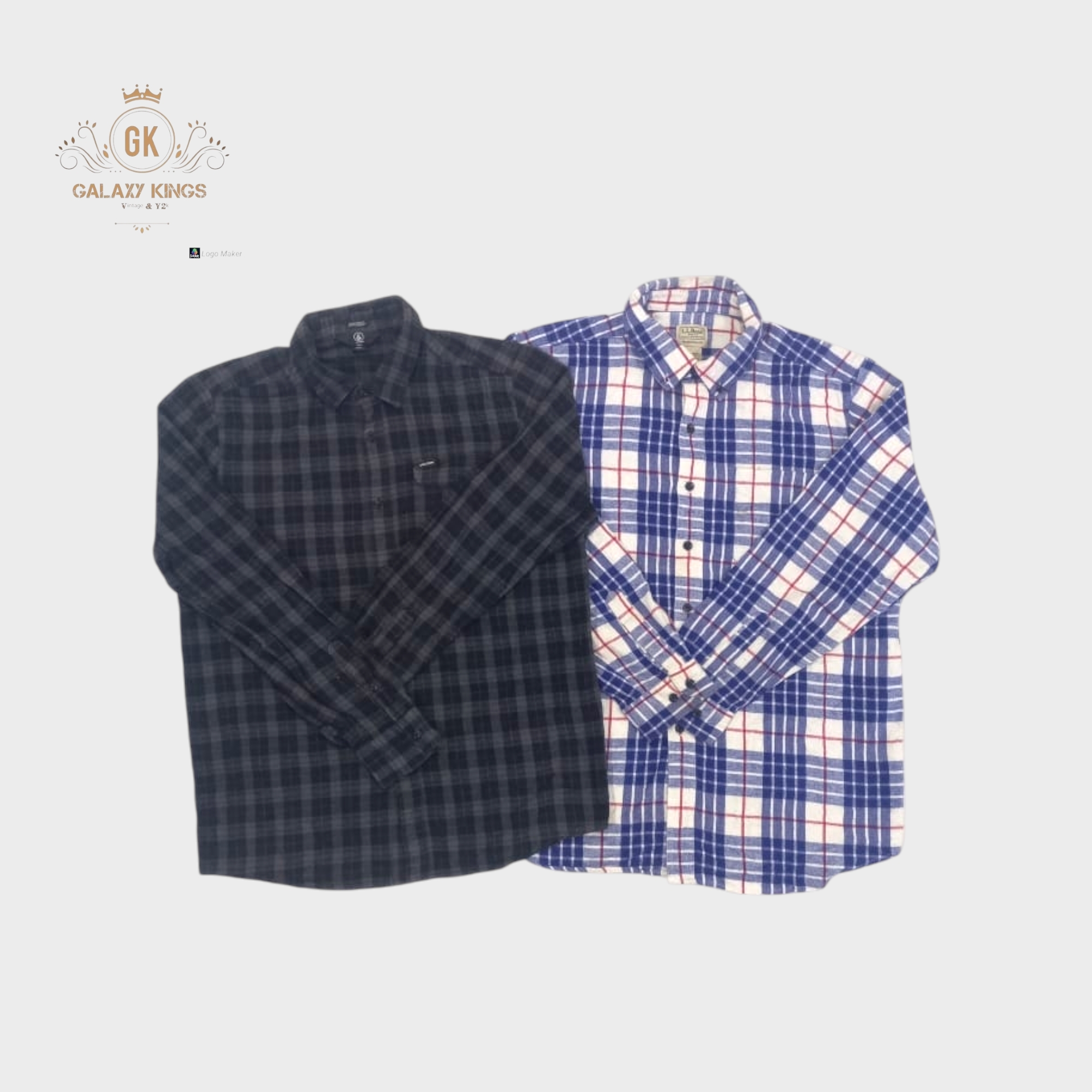 Mixed Branded Flannel Shirts