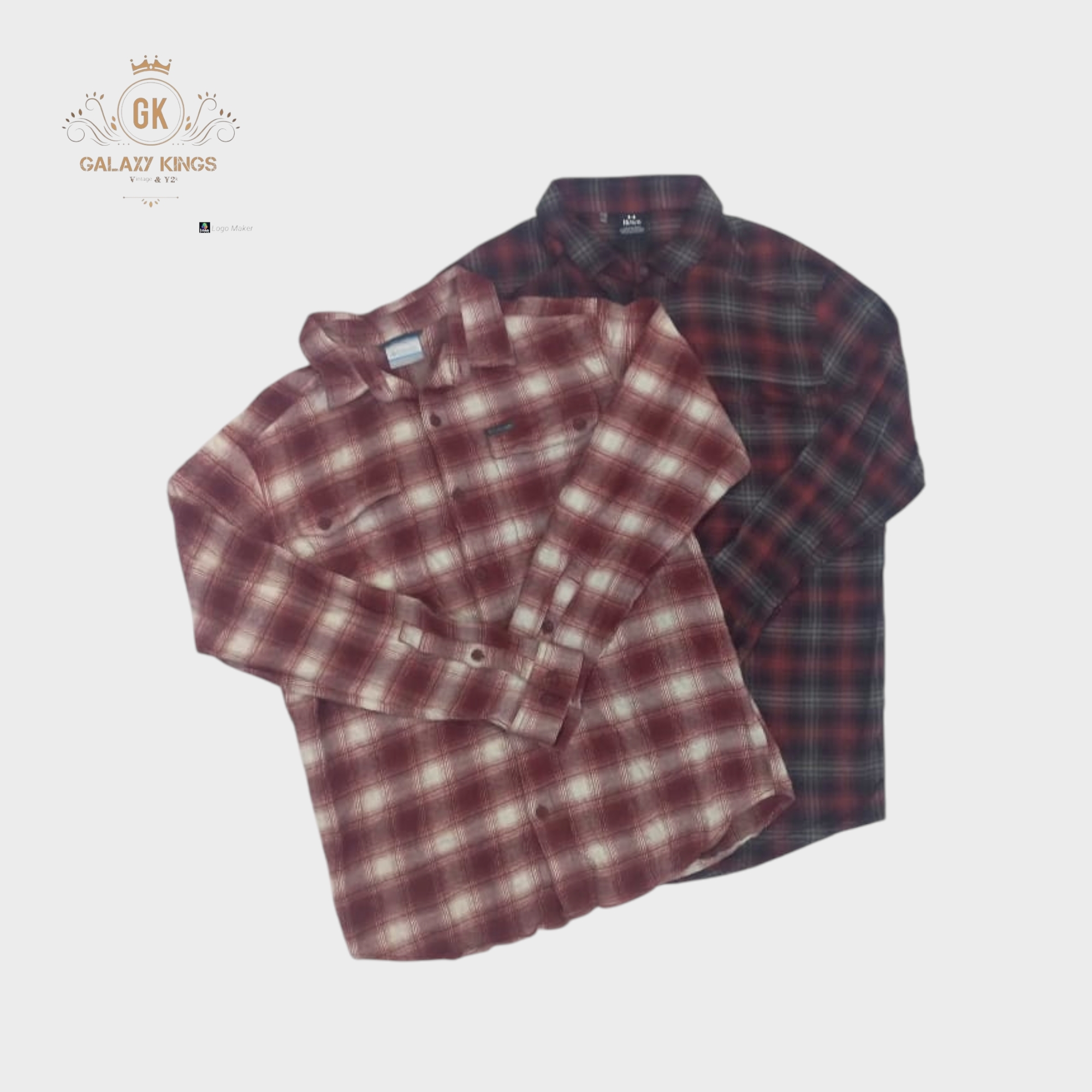 Mixed Branded Flannel Shirts