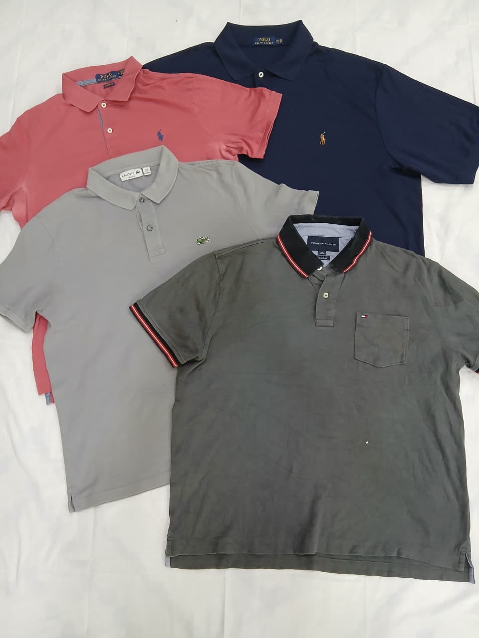 CRZ1356 Mixed Brand Collared T-Shirts