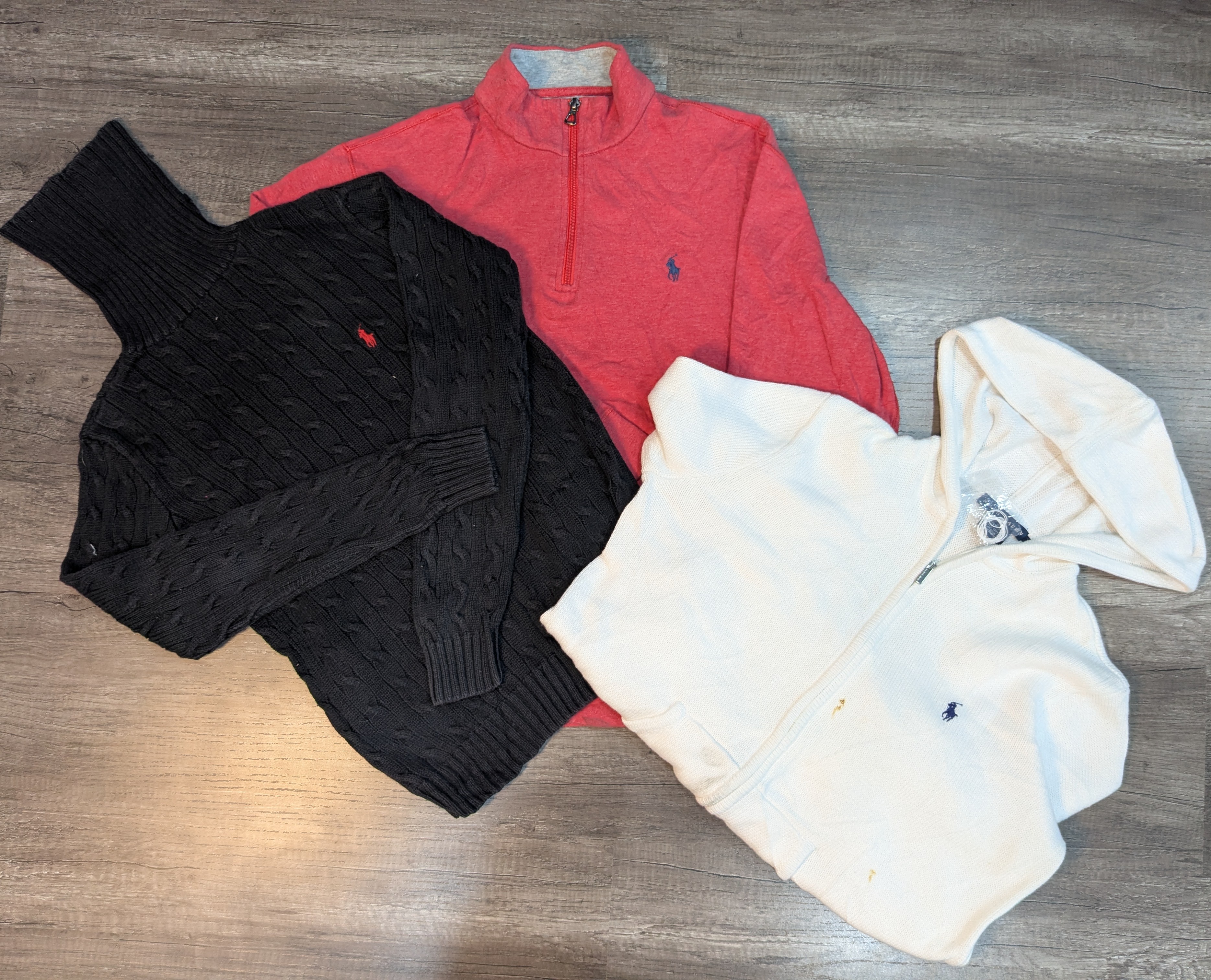 1733 - Ralph Lauren 1/4 Zip und Full Zip Sweater