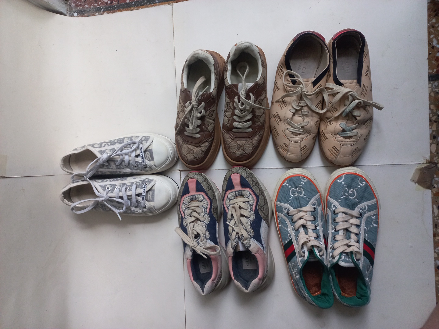 Gucci Sneakers Mix 5 Pcs