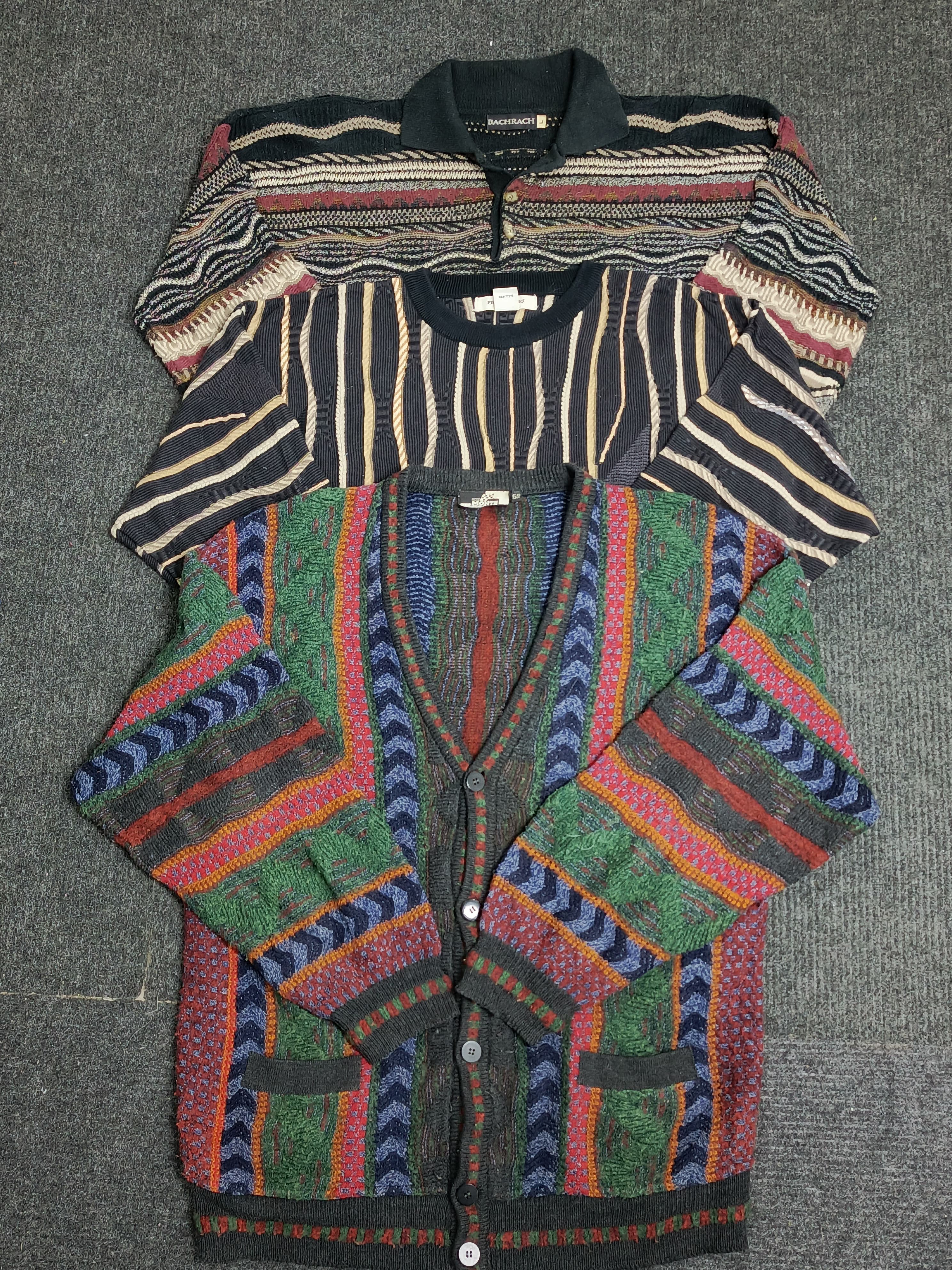 Coogi-Style Sweaters