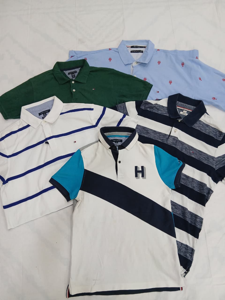 CRZ1363 Tommy Hilfiger Collared T-Shirts