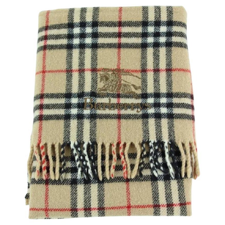 Scarf Burberry Beige e Grigio