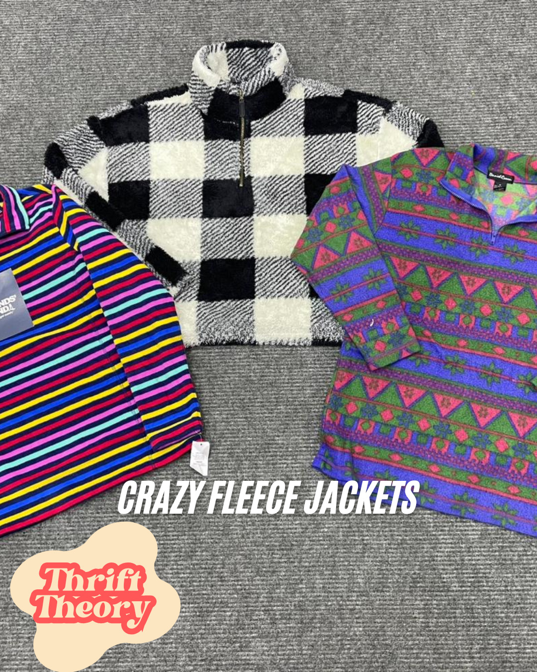 Verrückte Fleece-Jacken - (29/12)