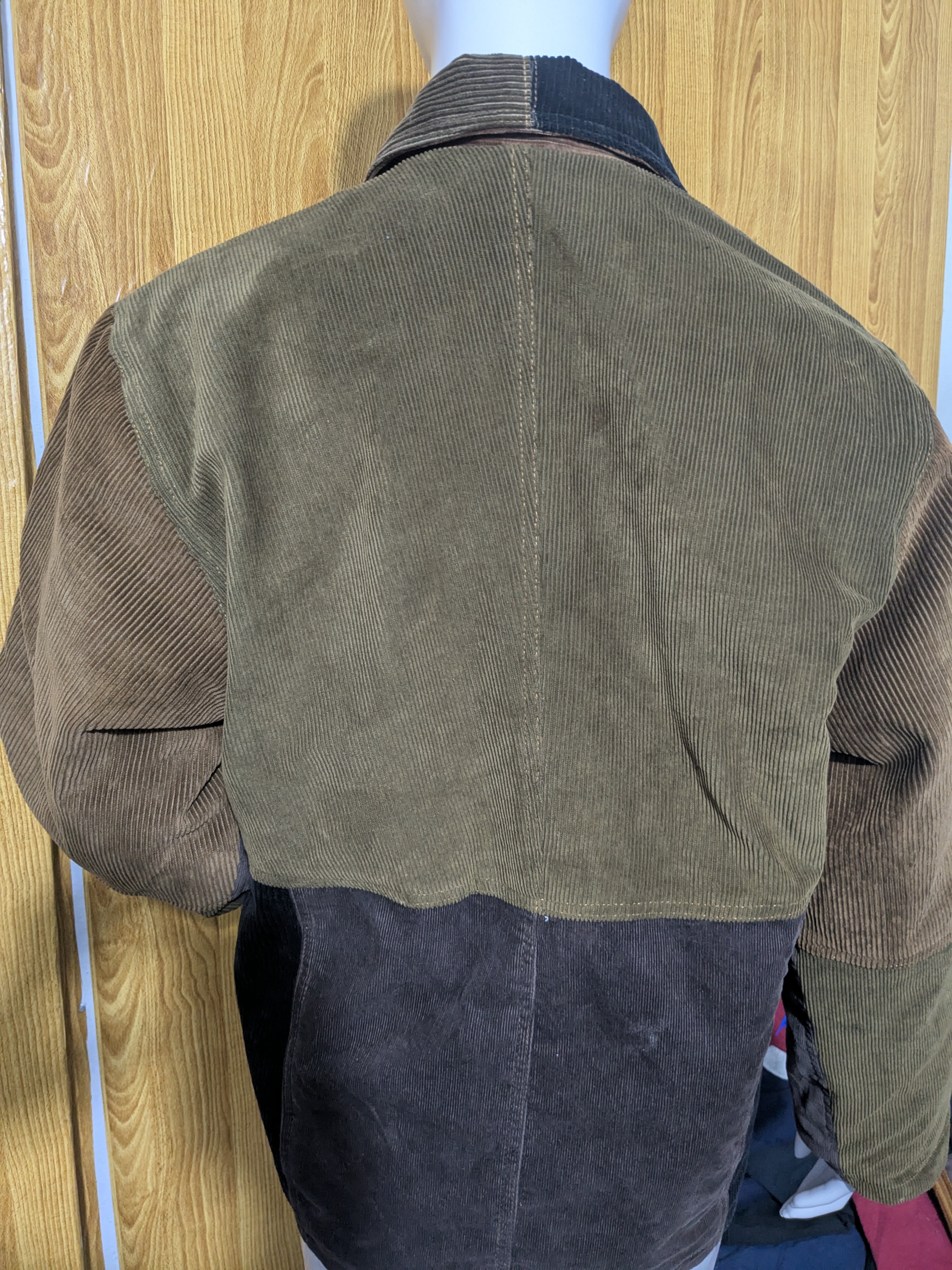 アップサイクルコーデュロイカーハートジャケット