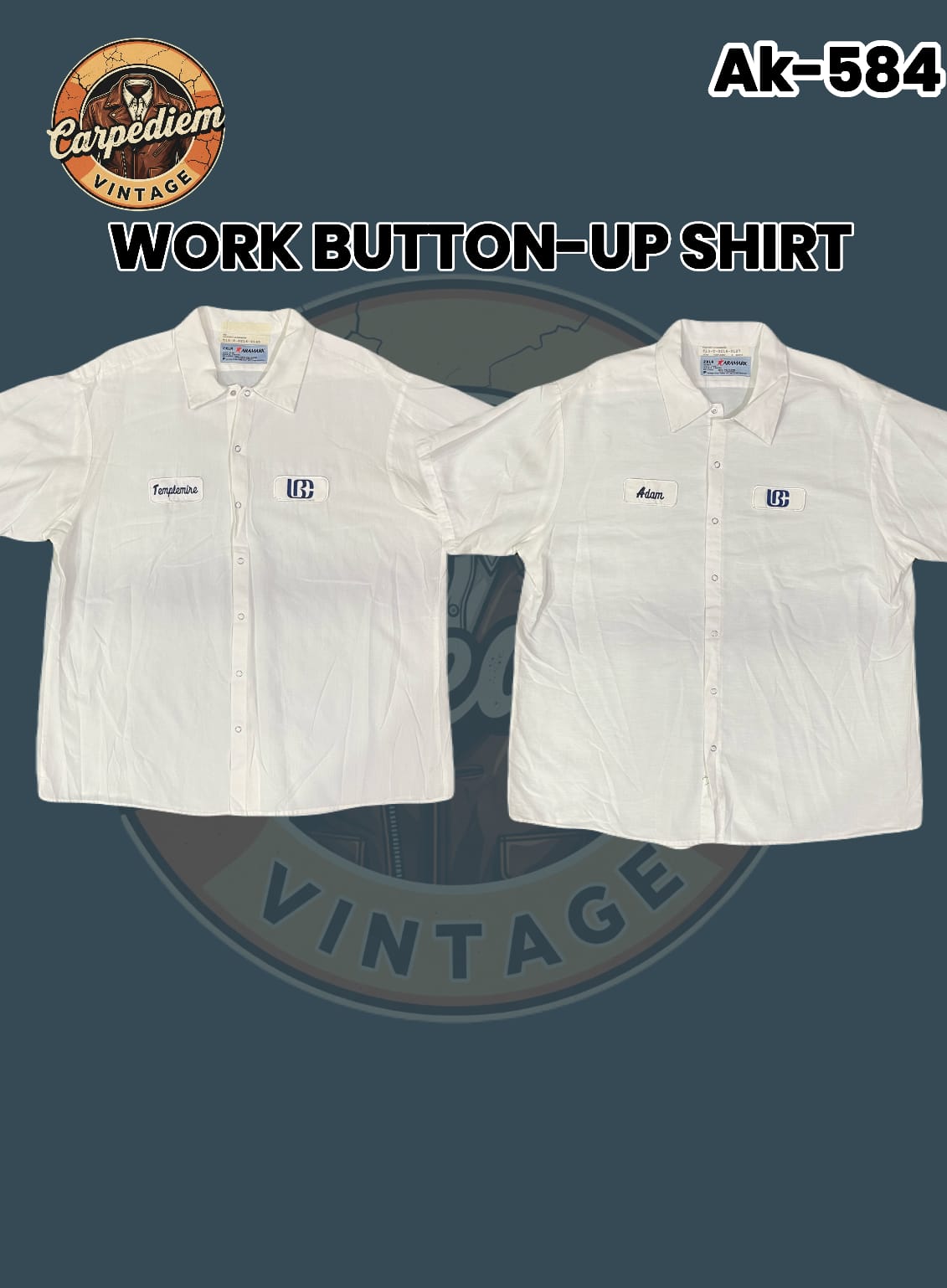 Arbeit Button-Up Hemden Ak-584
