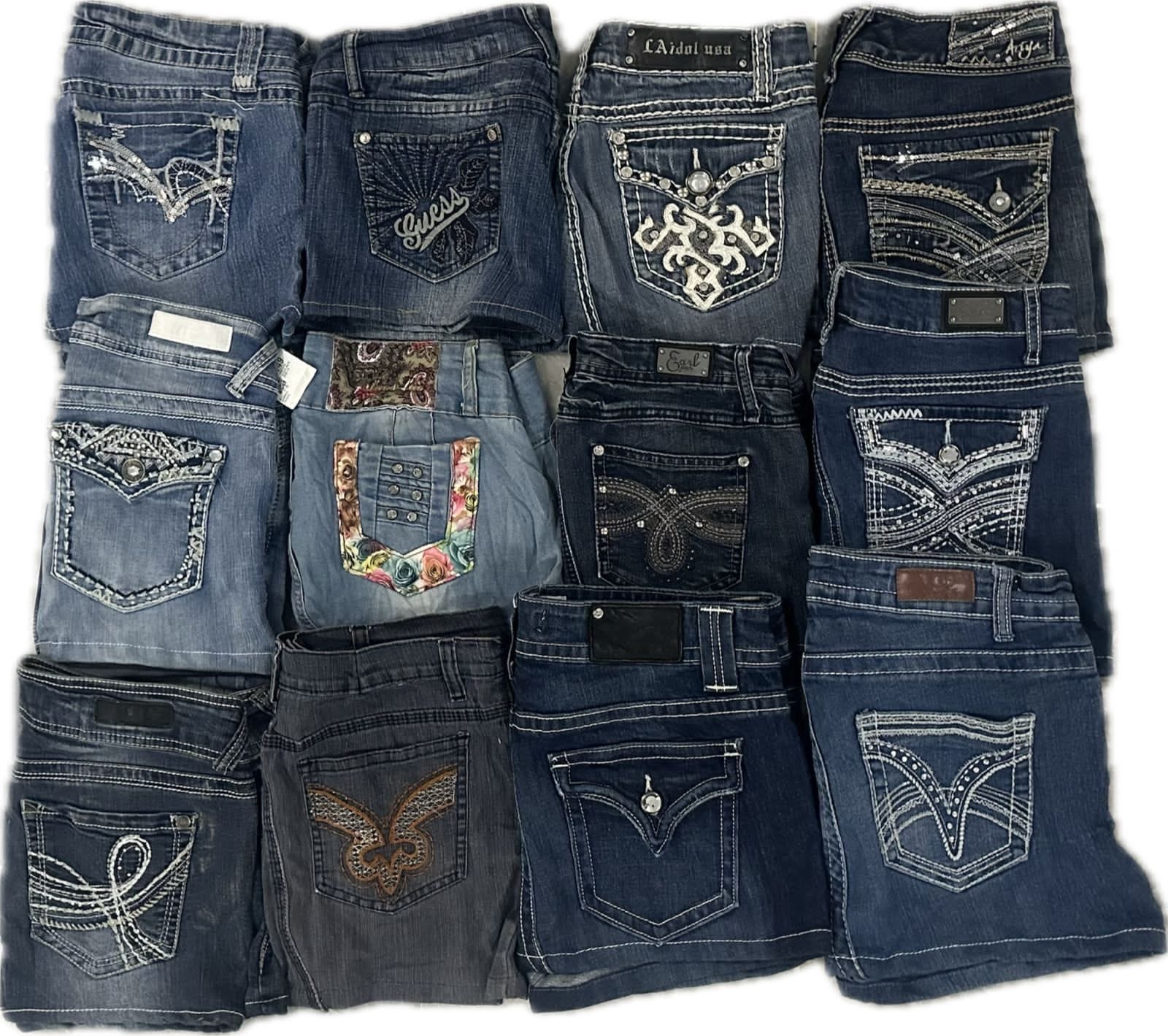 VIGOSS AND OTHER MIX BRANDS MINI SKIRTS (ID 1446)