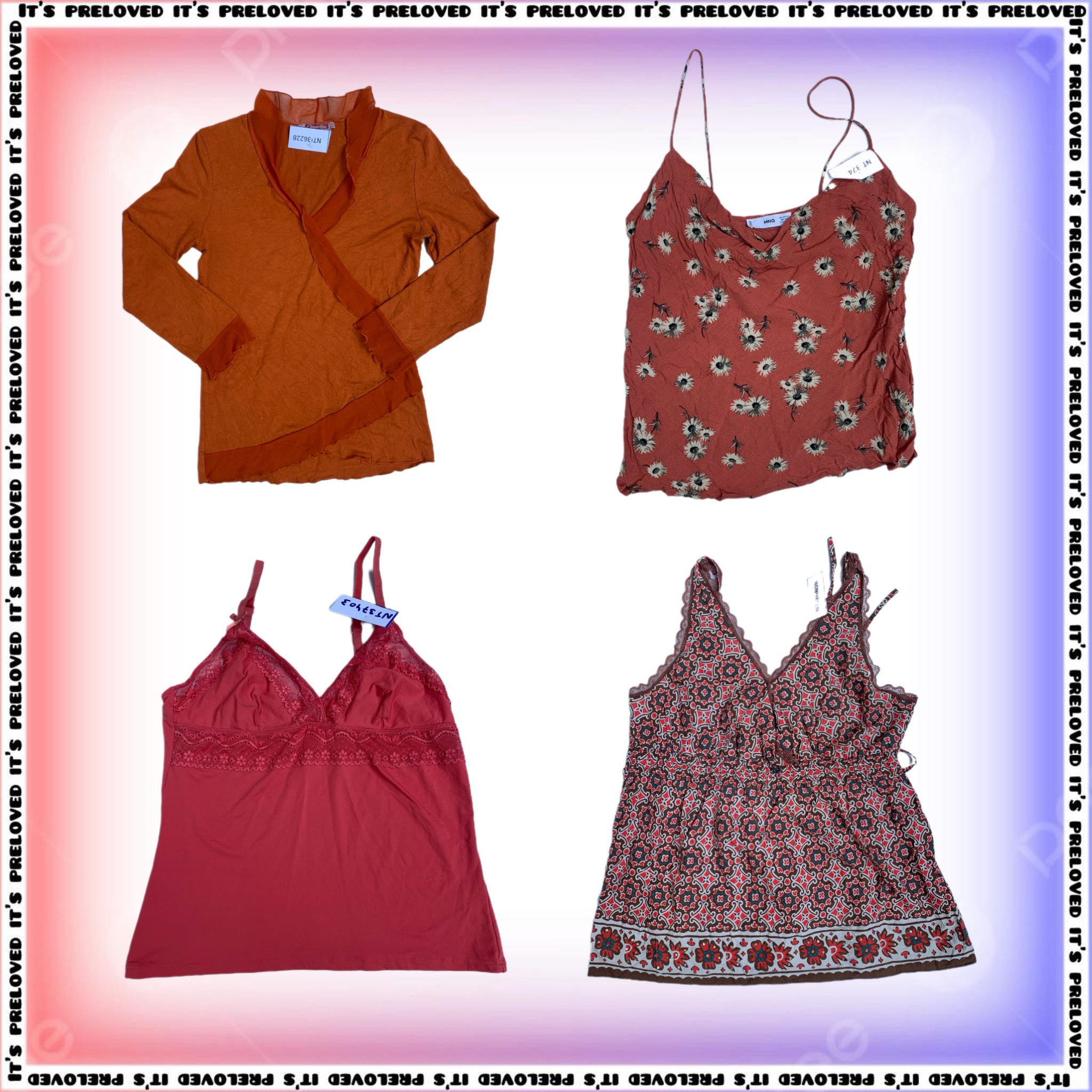 Pumpkin spice season - tops, dresses, skirts (SS-1778)