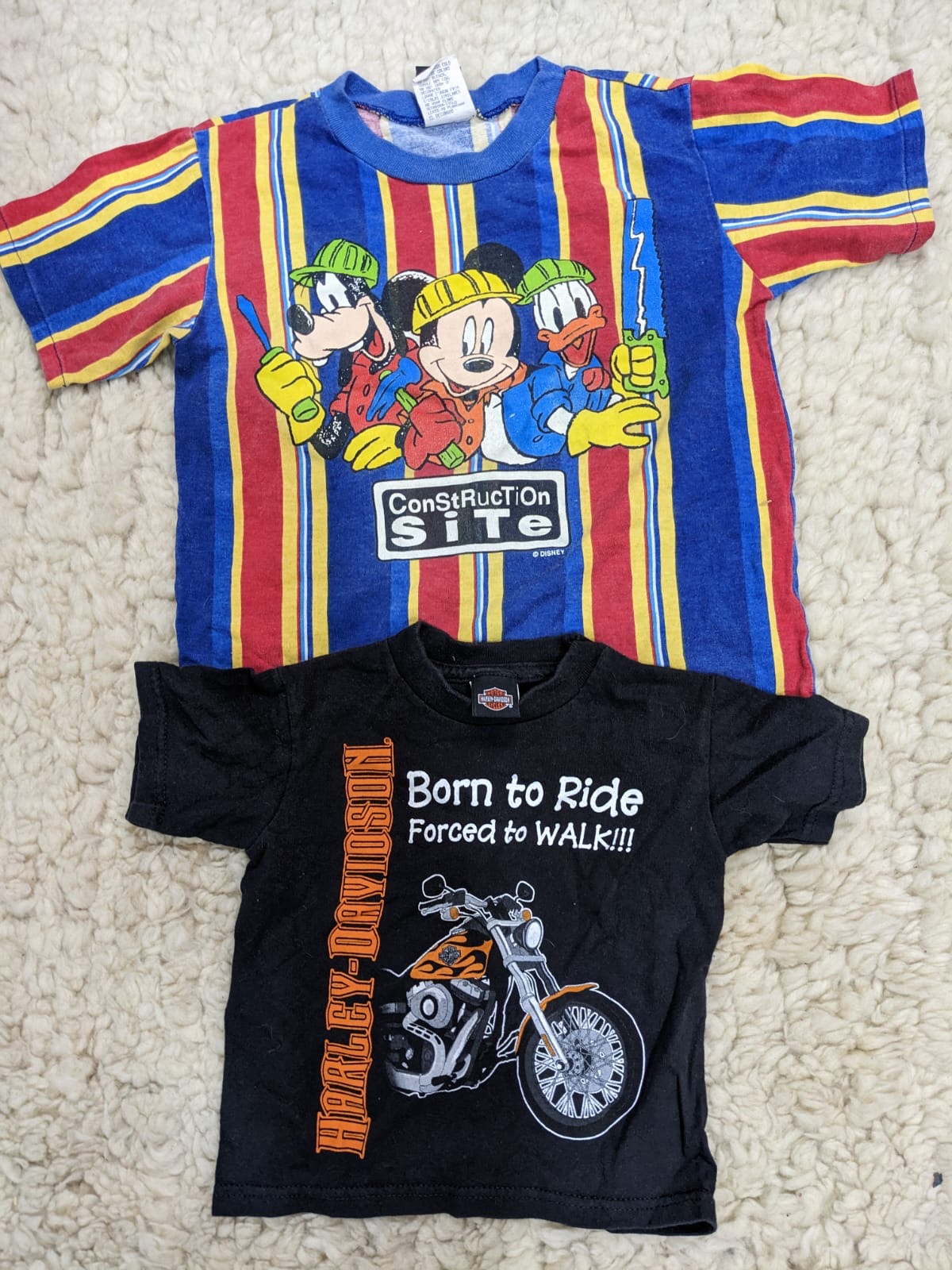 ヴィンテージスタイル キッズ Tシャツ ミックス