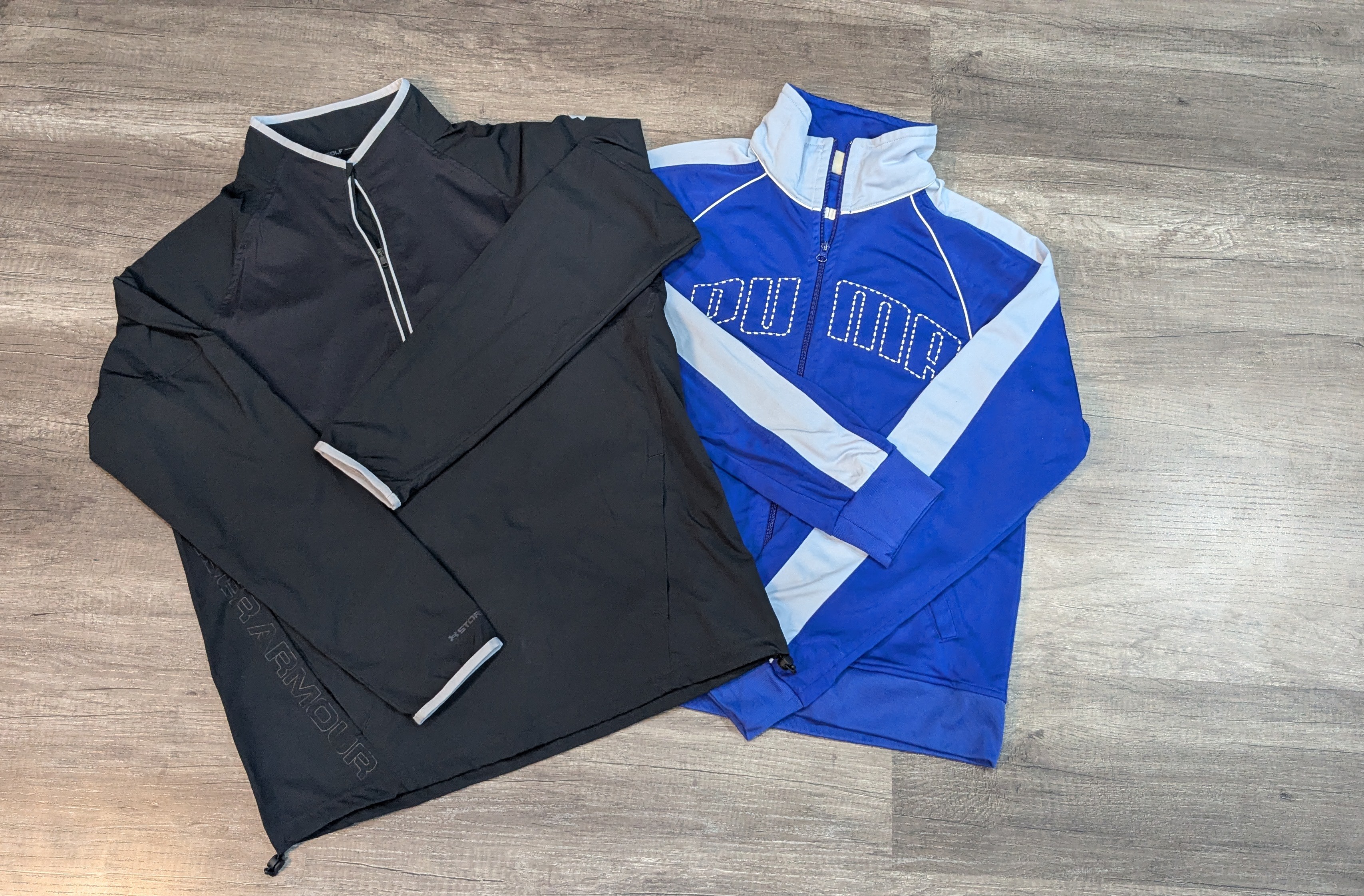 1738 - Puma,Under Armour, Adidas & Nike Jackets