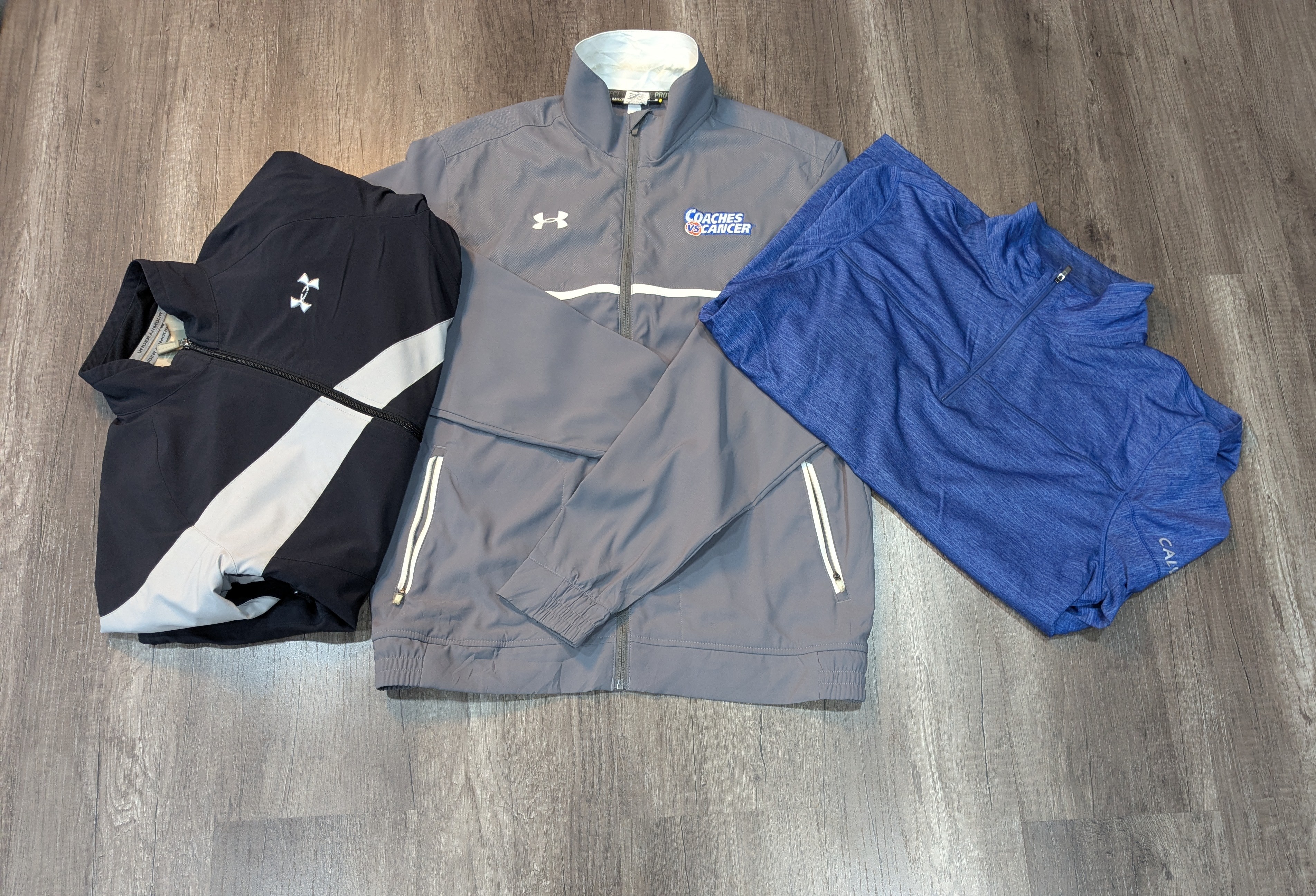 1740 - Under Armour,Puma, Calvin Klein Giacche