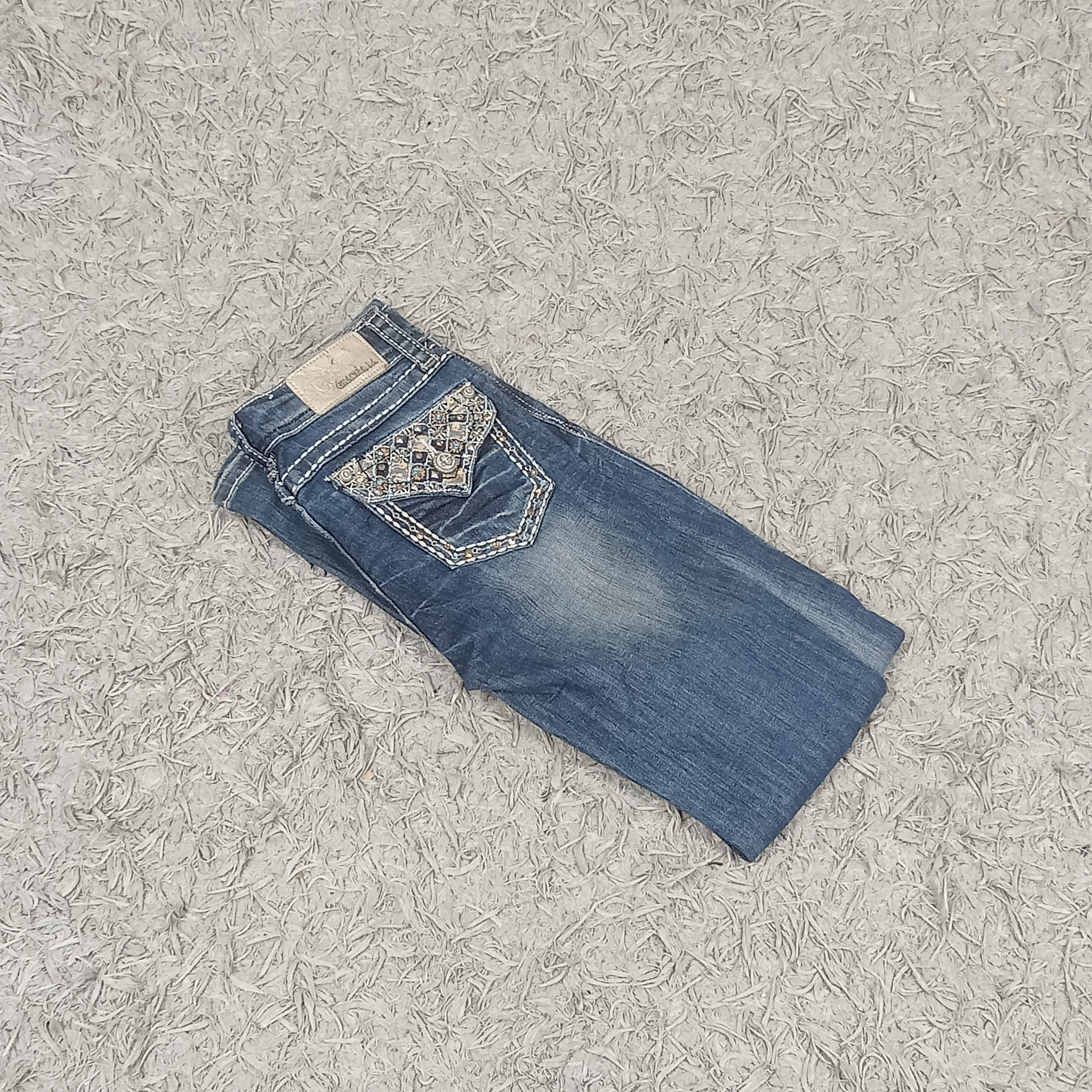 Y2K FLARE & EMBELISH DENIM JEANS - BUNDLE 06
