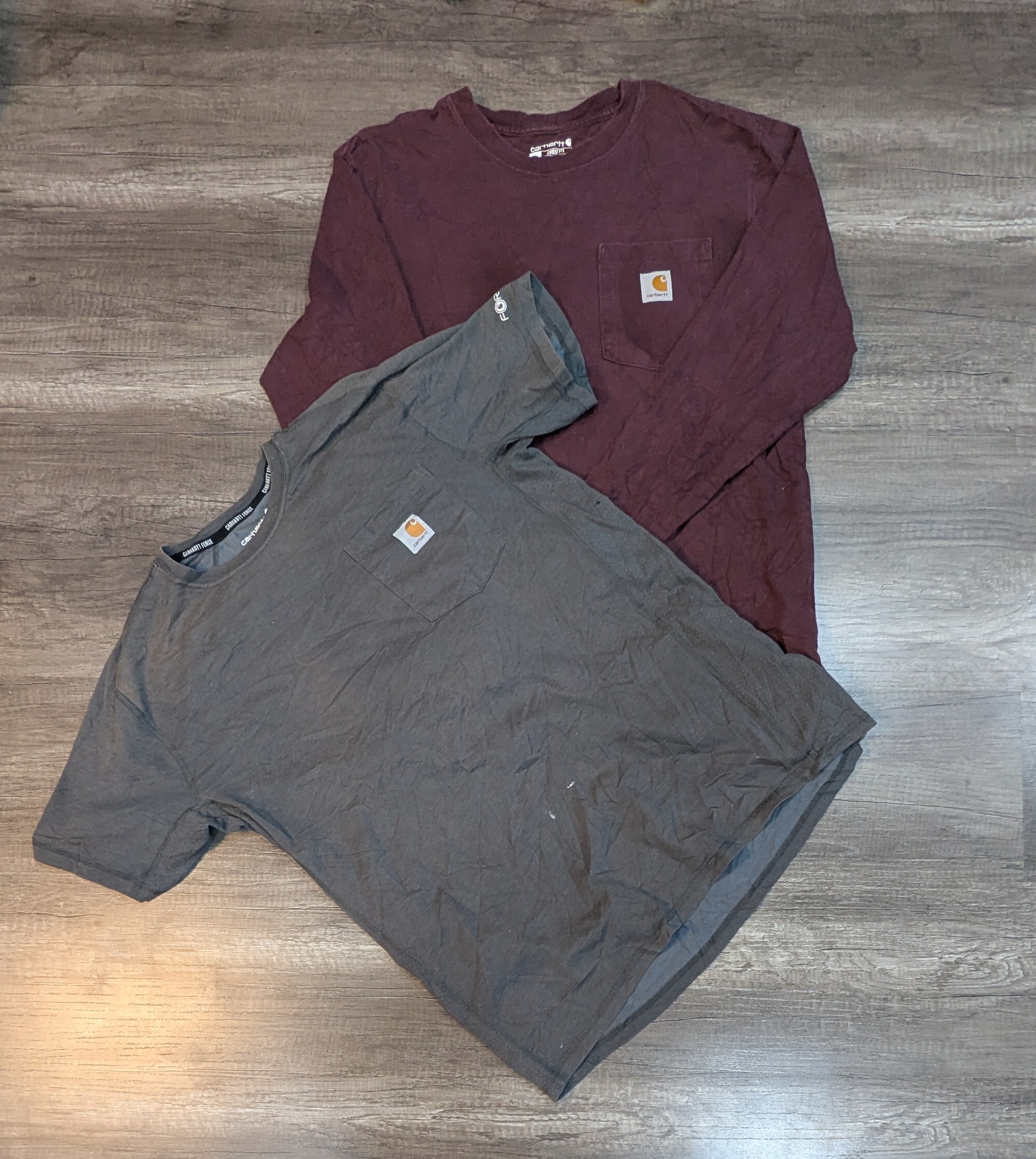 1749 - Camisetas Carhartt de Manga Curta e Longa