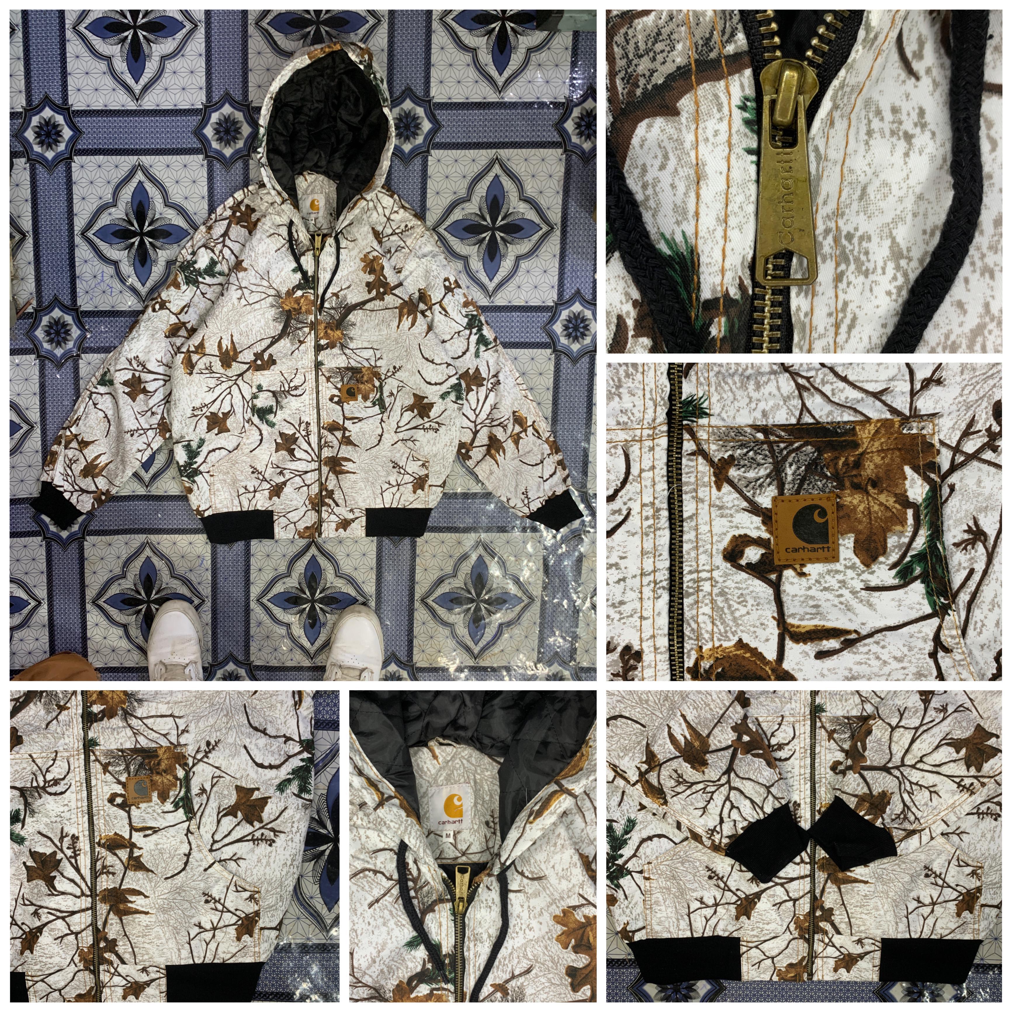 Carhartt Reworkスタイルの作業着カモジャケット