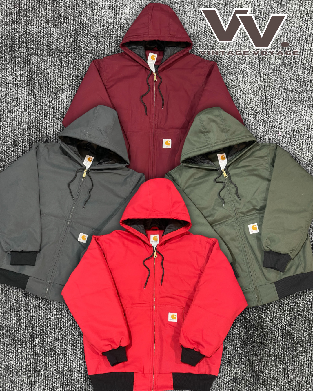 Carhartt reworked style mix colour active jackets #3012