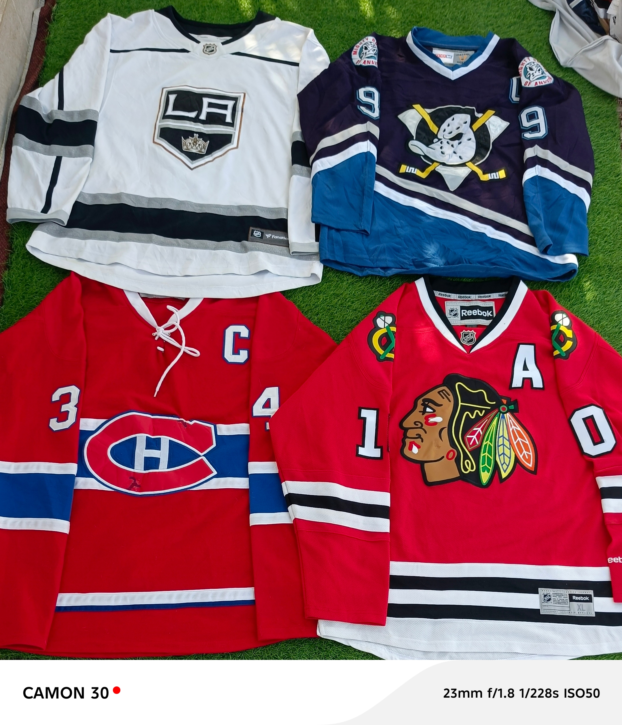 NFL, NHL, NBA, MLB, Jersey (66) pcs