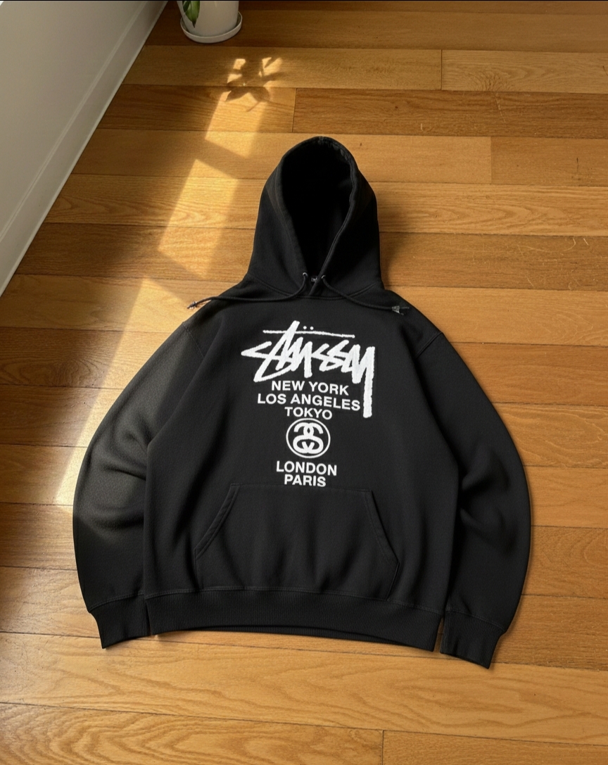 Stussy ss rework style pullover hoodies
