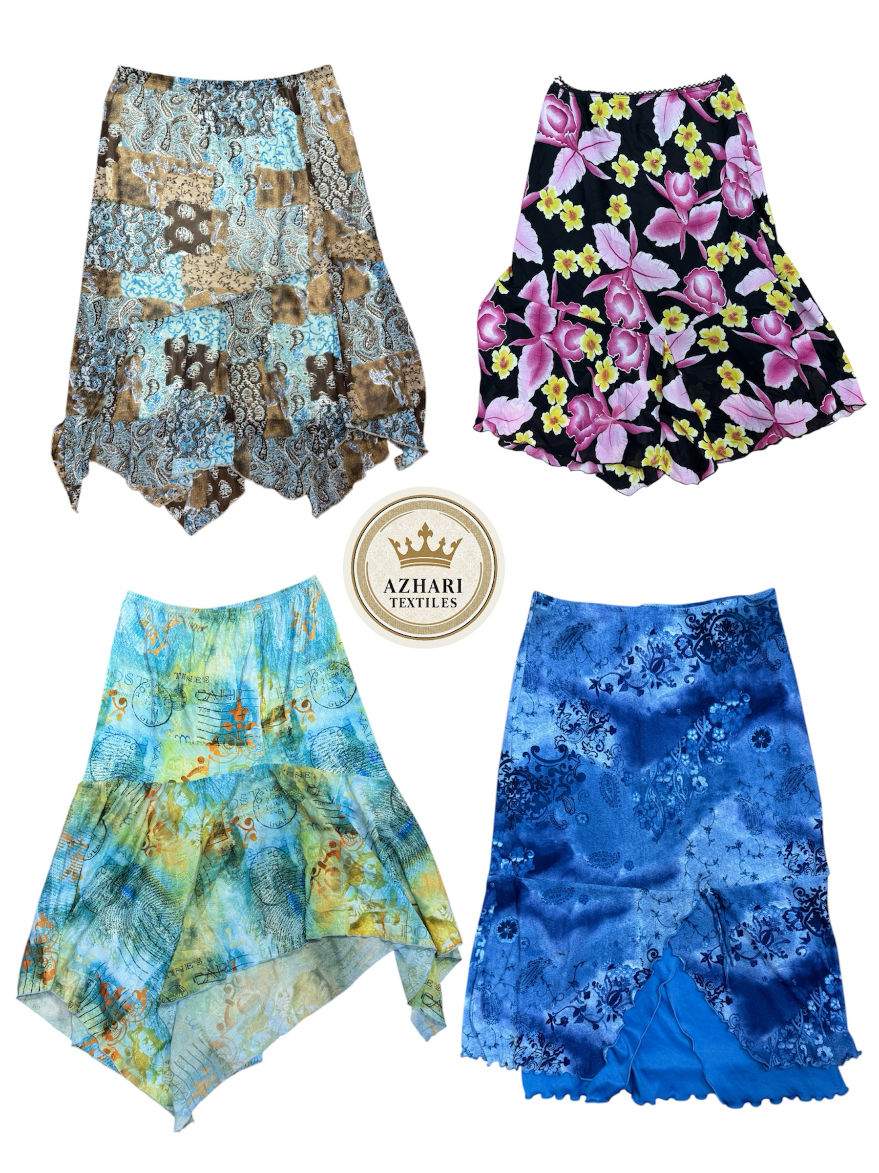 Y2K unique mesh skirts At 235