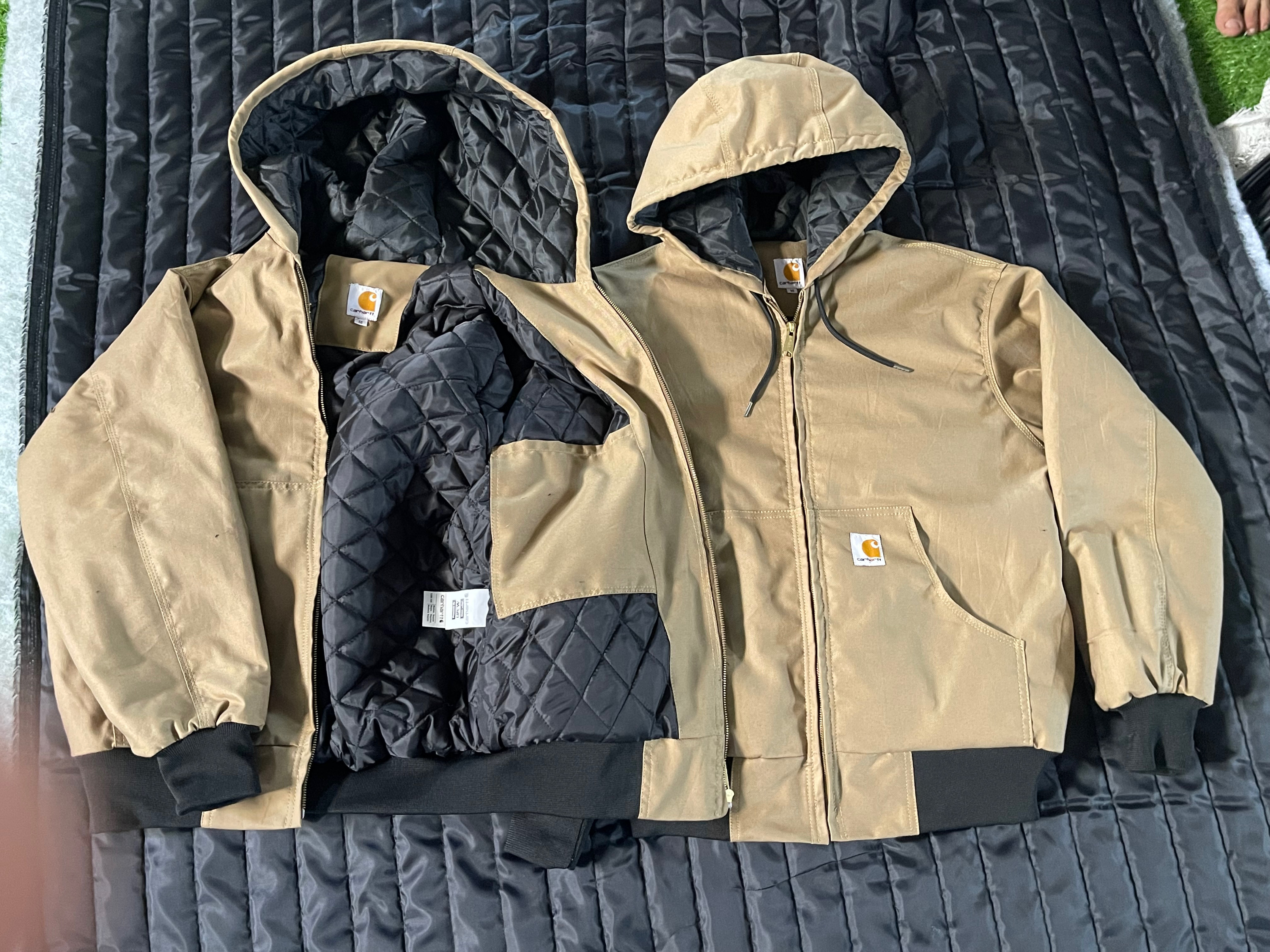 Carhartt rework style hoodie jacket