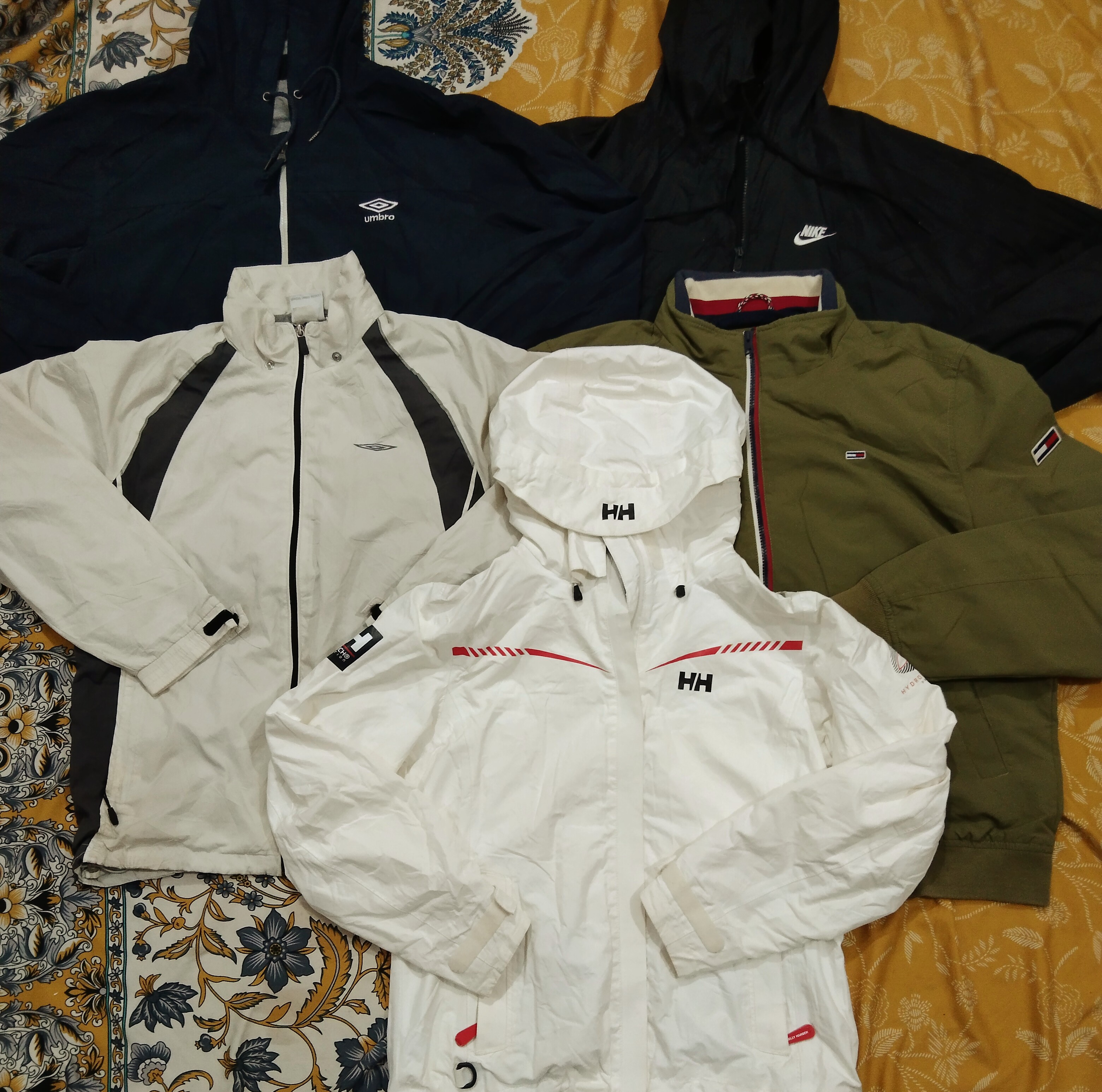 Mix branded track jacket