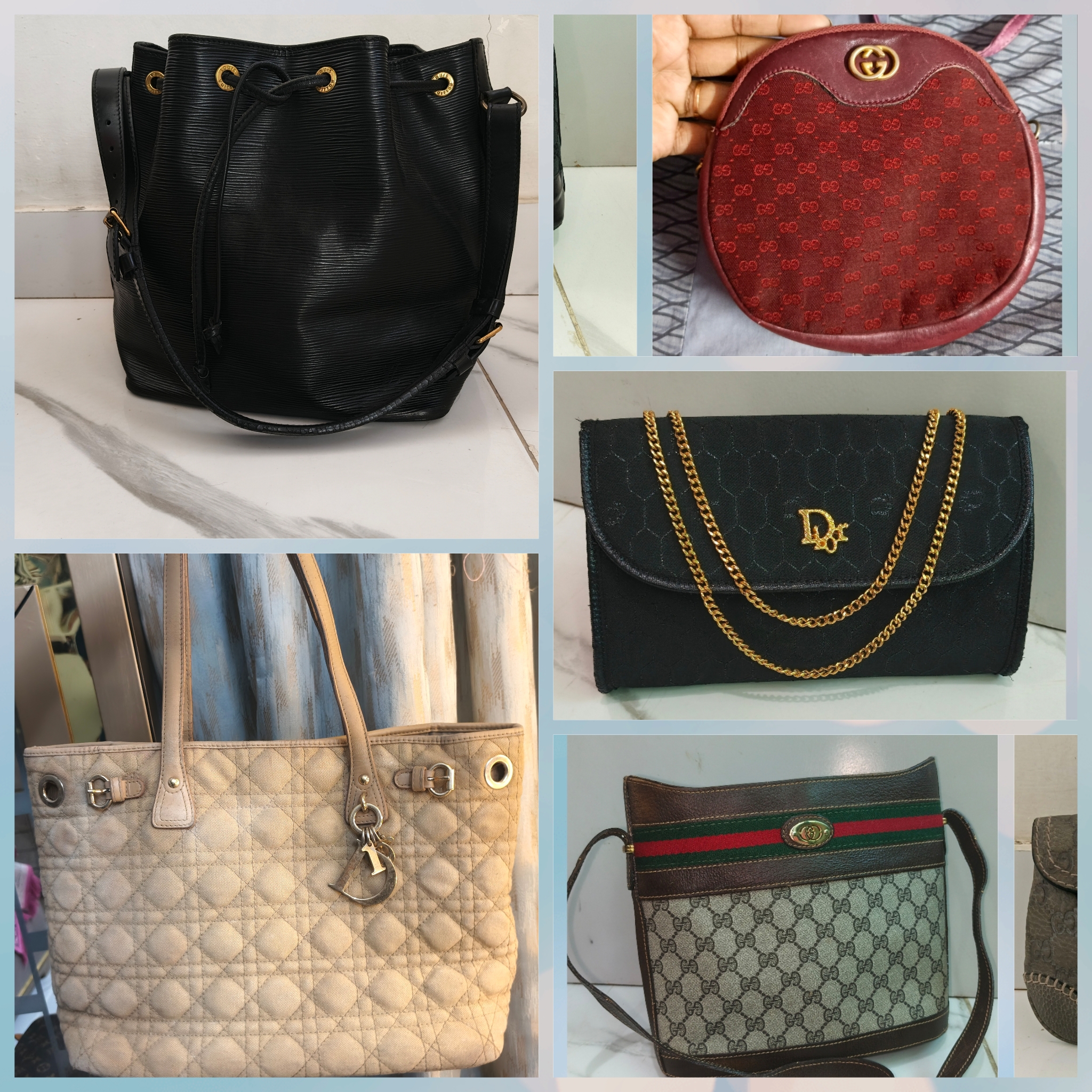 Authentische Taschen gucci dior