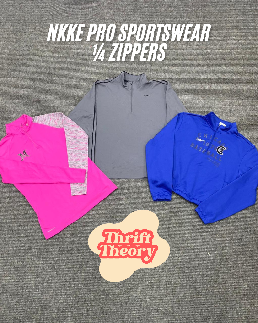 Nike Pro Sportswear 1/4 Zippers - (30/12)