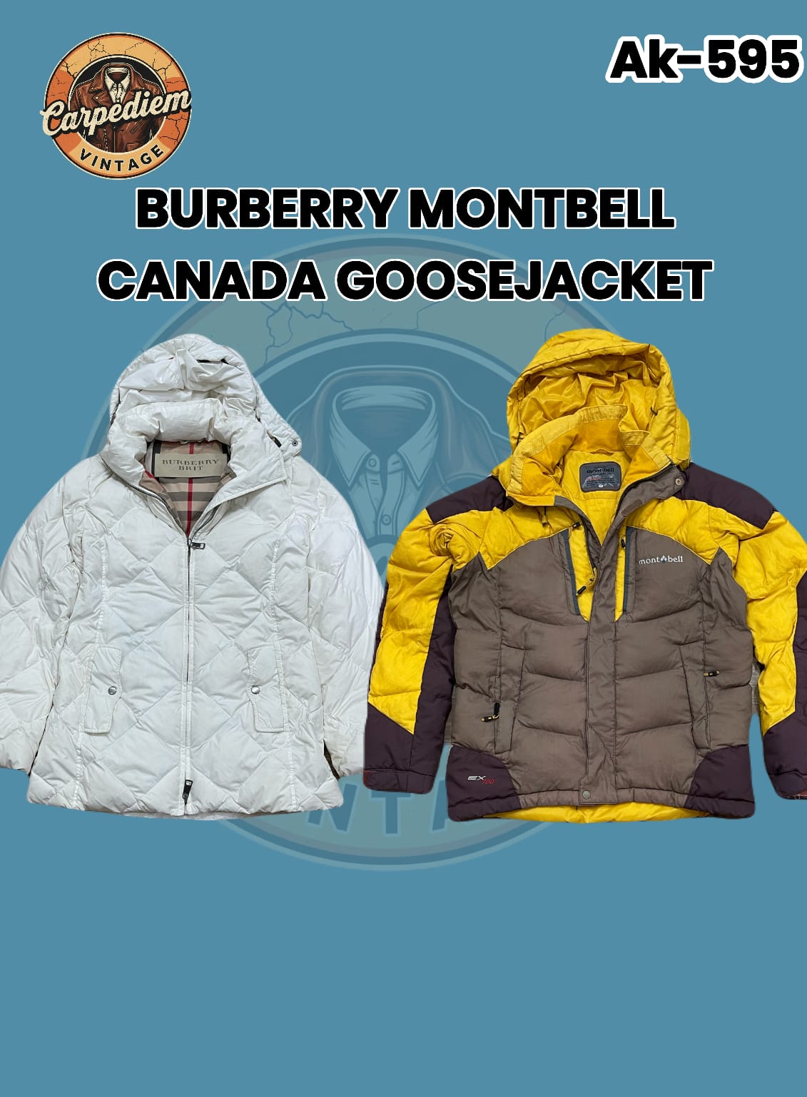 Burberry Montbell Canada Goose Jacket Ak-595