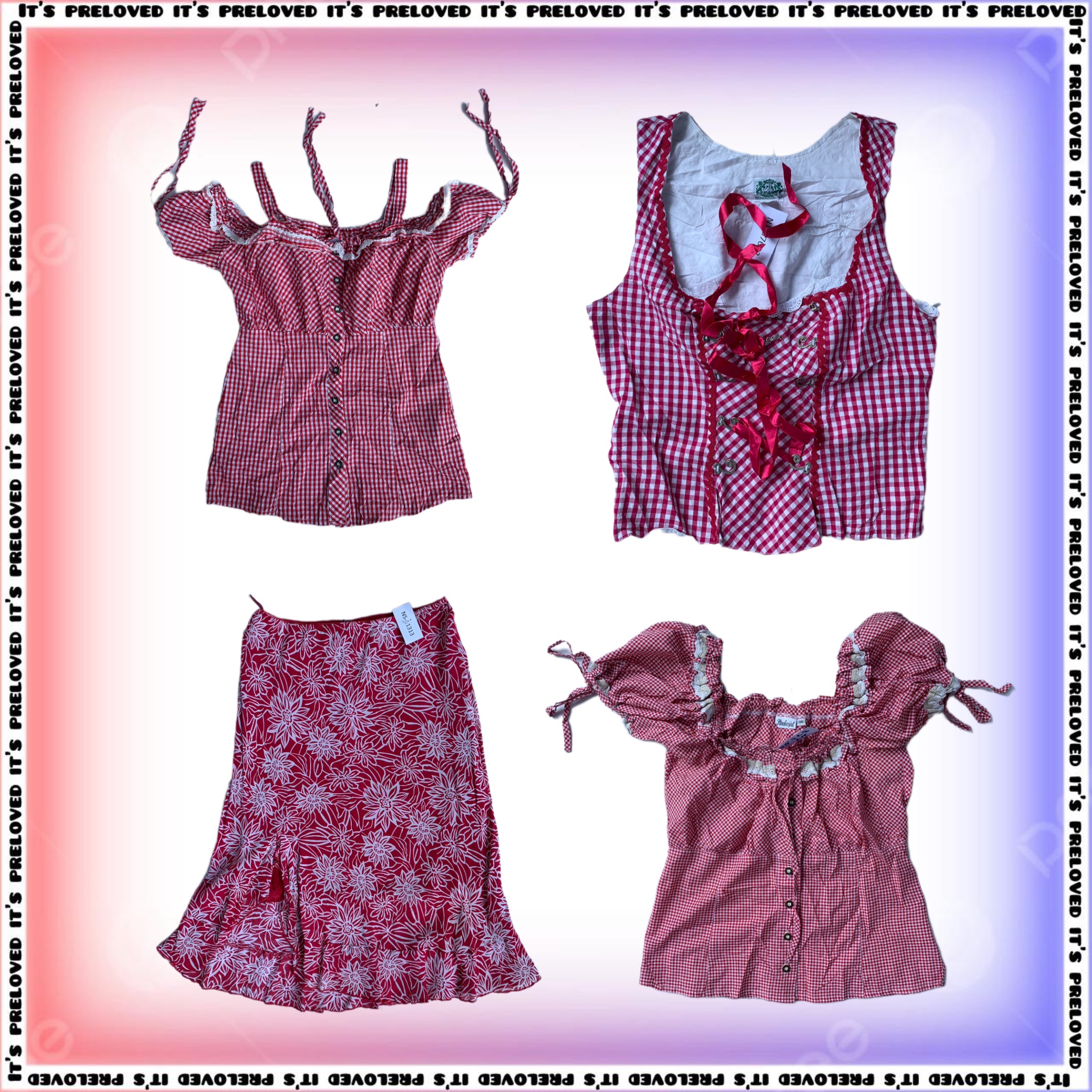 Tomato girl picks - Tops, Robes, Jupes (SS-1788)