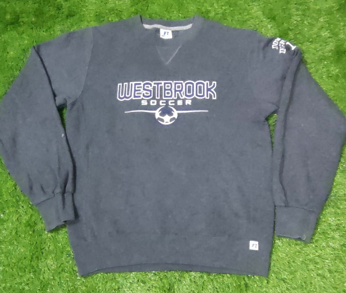 Russell Athletic Westbrook Soccer Graphic Sweatshirt