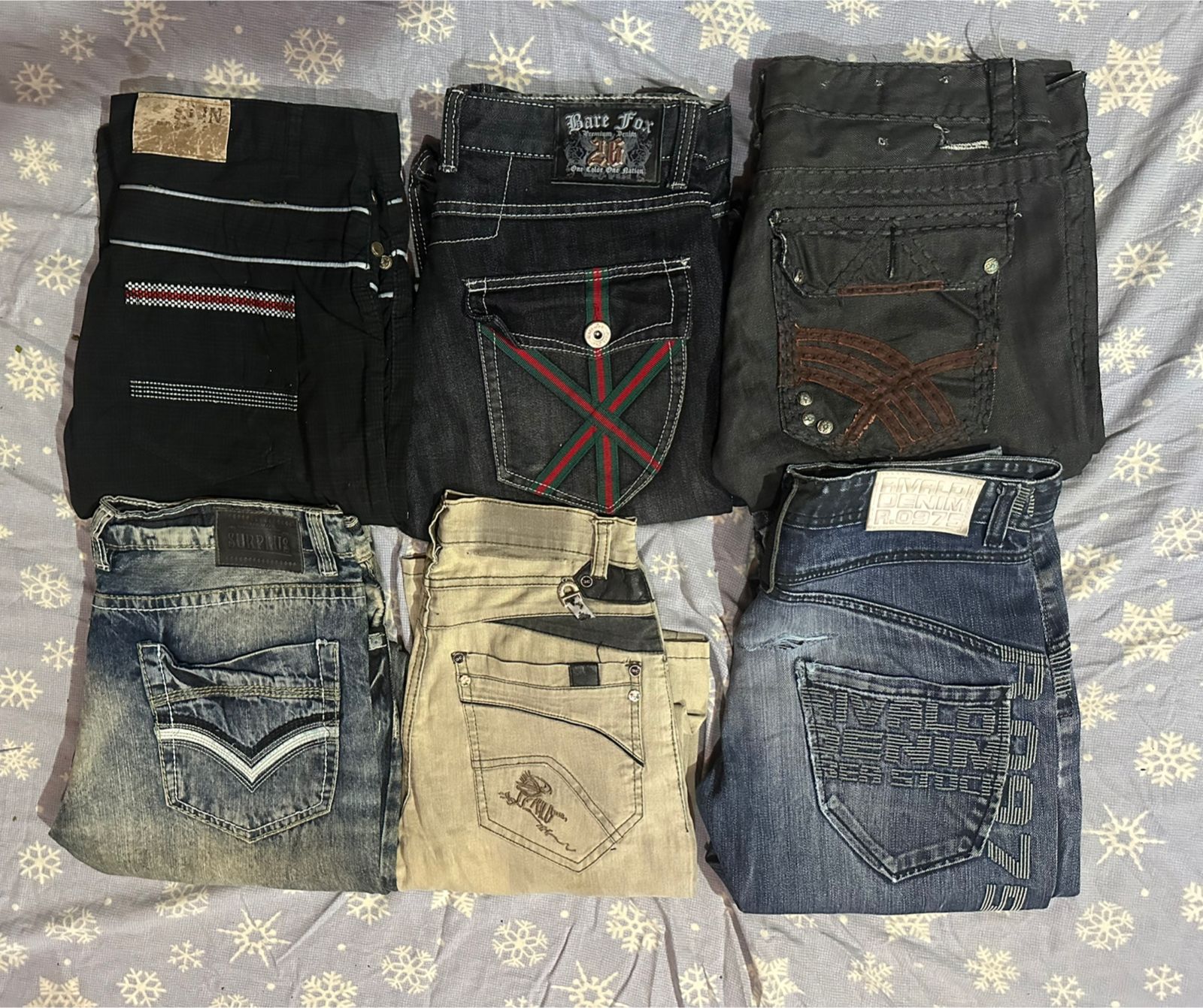 POLO AND OTHER MIX BRANDS JEANS (3501)