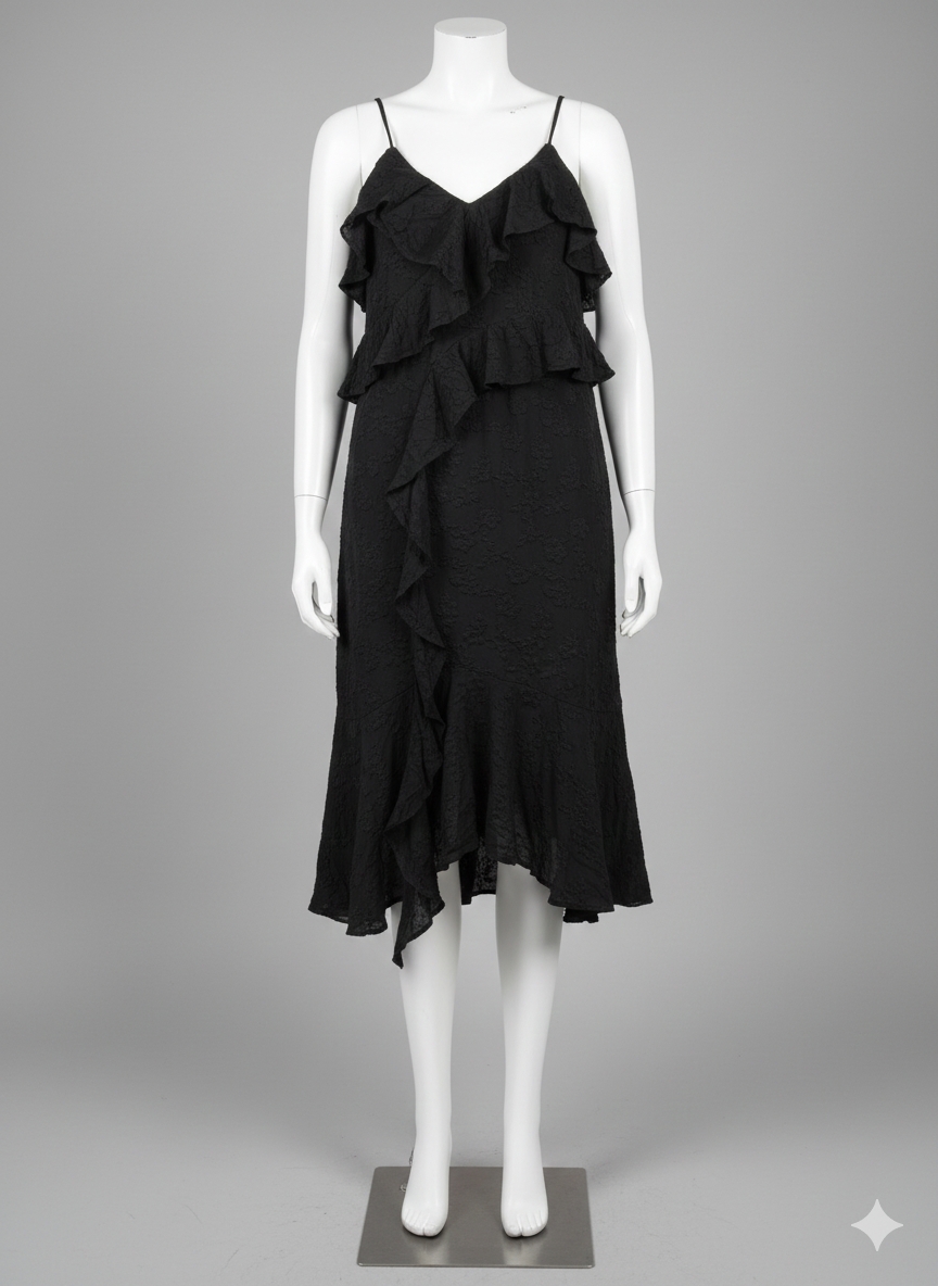 1780 - Y2K Style Printed & Plain Dress