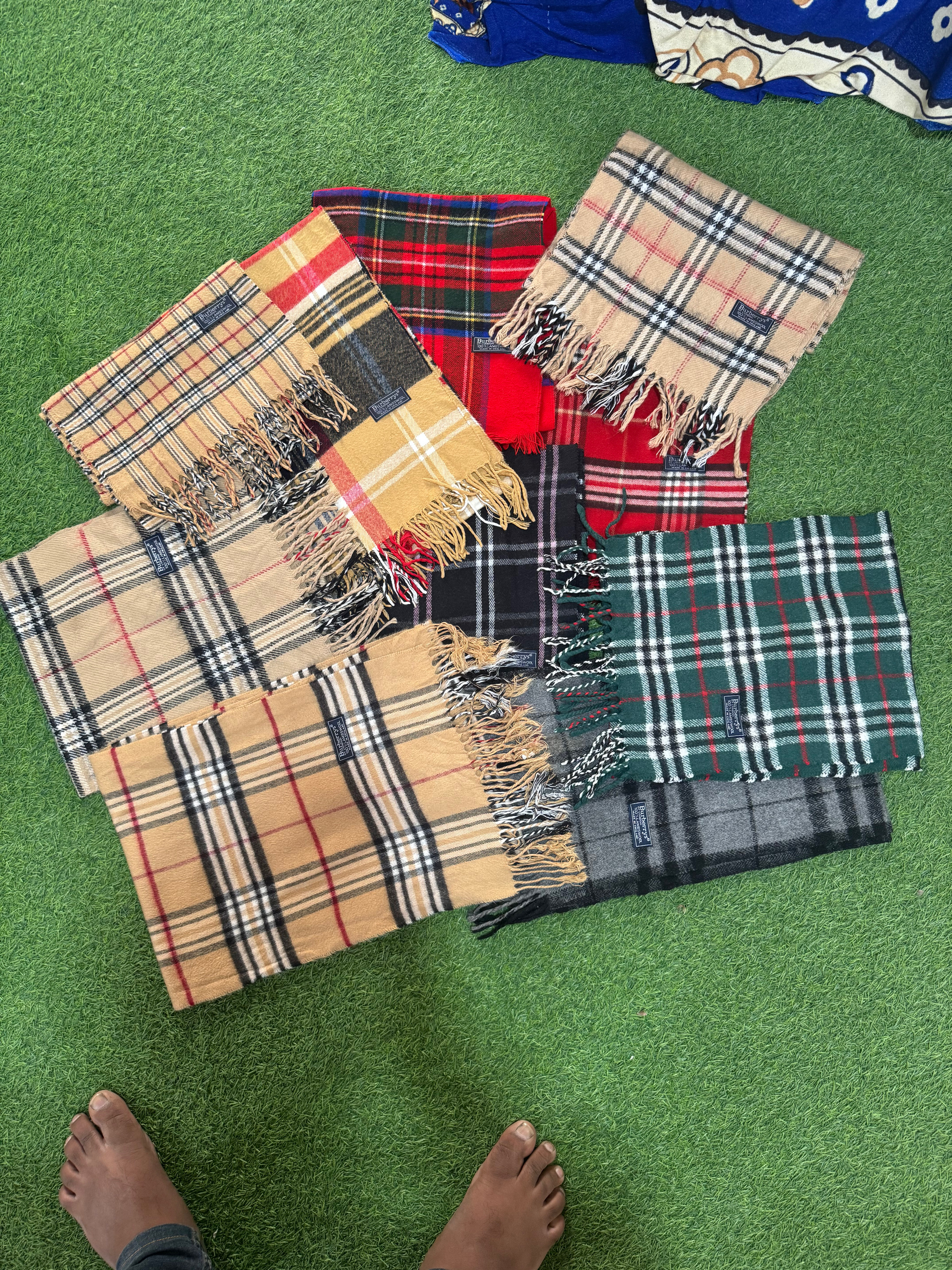 Branded Burberry Scarves
