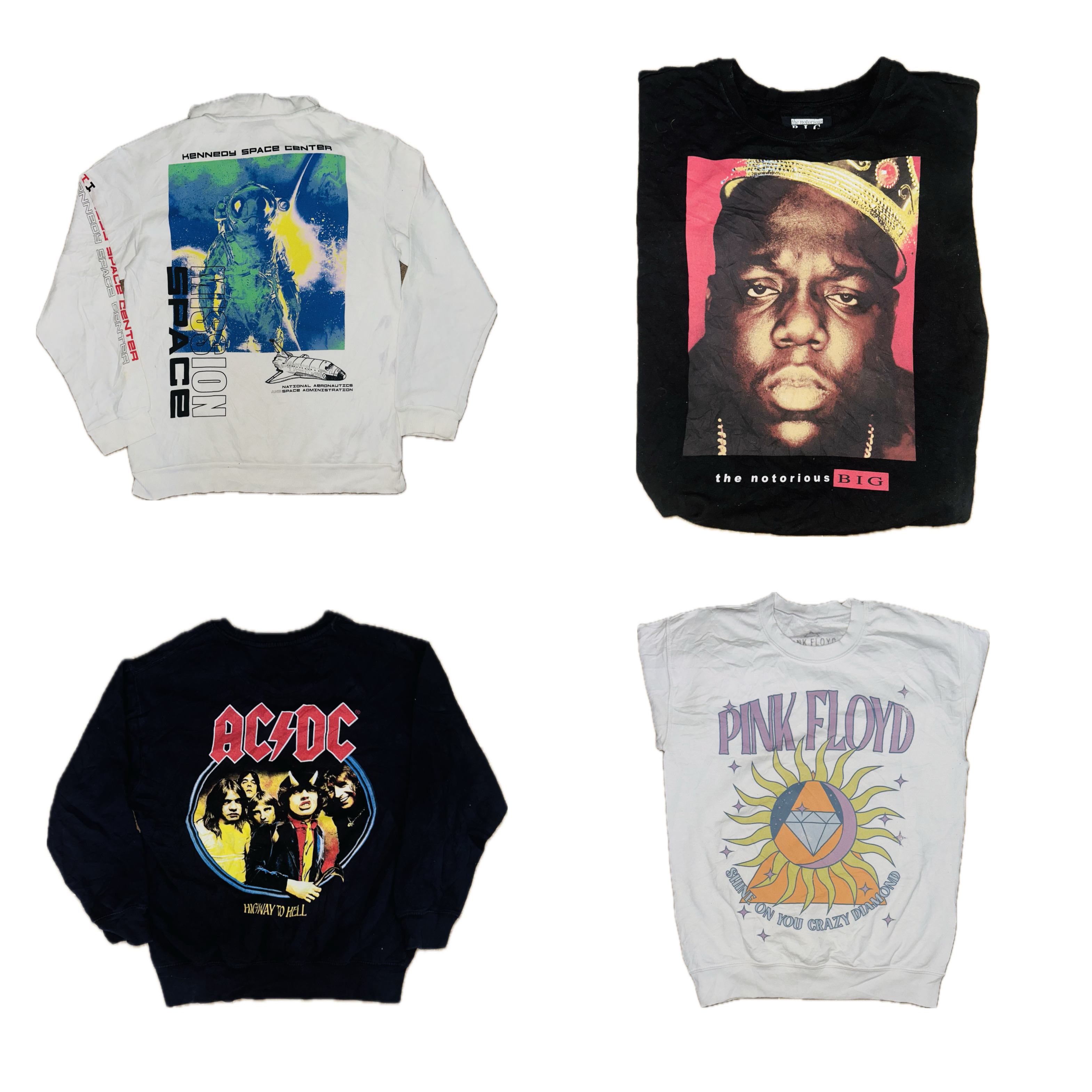 ビンテージプリントフーディ