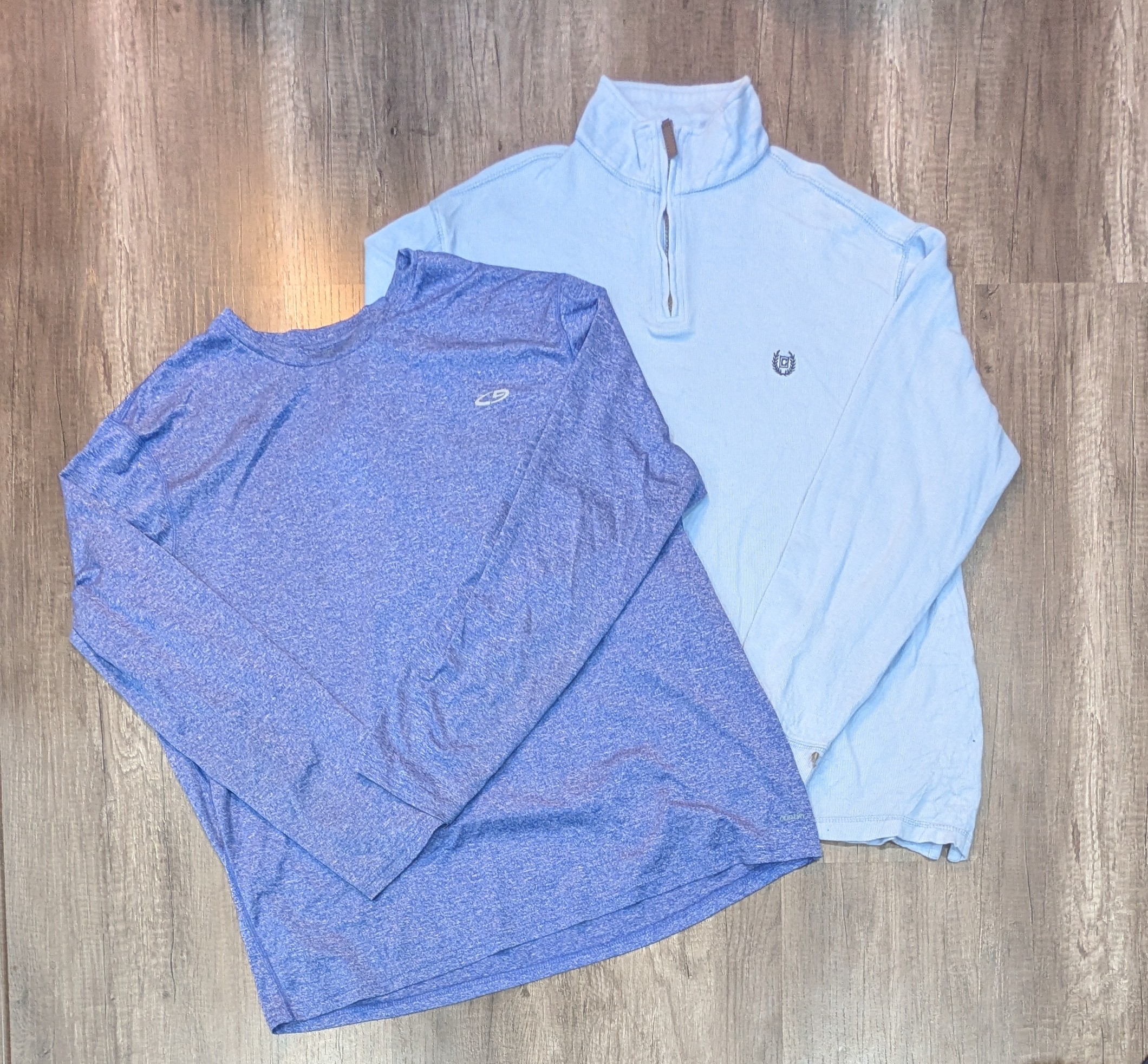 1823 - Chaps & Champion 1/4 Zip & Long Sleeve T-Shirts