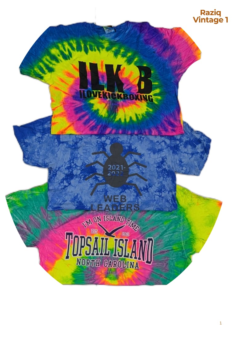 💥 RV1580 Tie-dye Tshirts