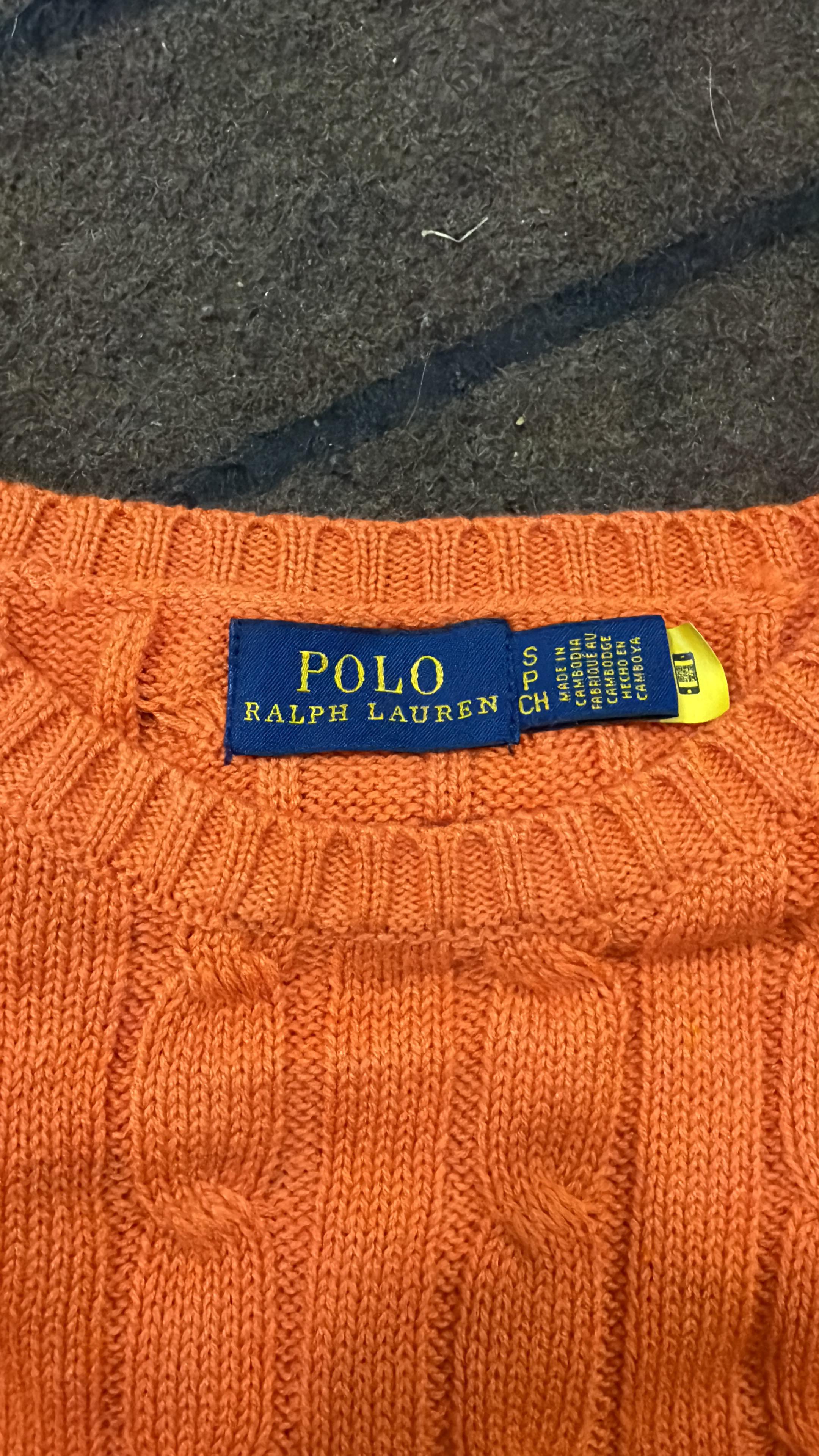 ラルフ・ローレン ポロ セーター ケーブルニット