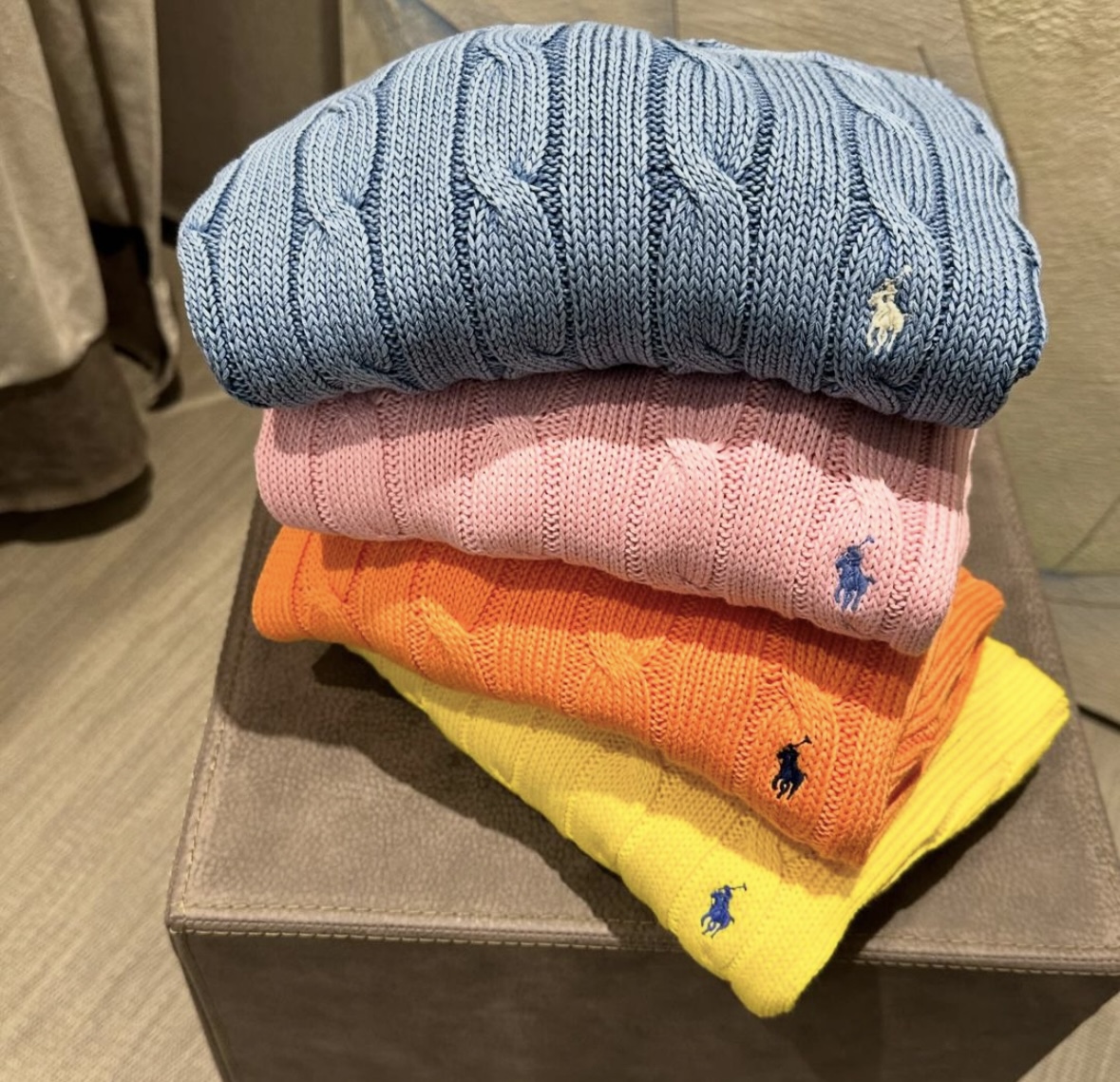 Maglioni a coste Ralph Lauren