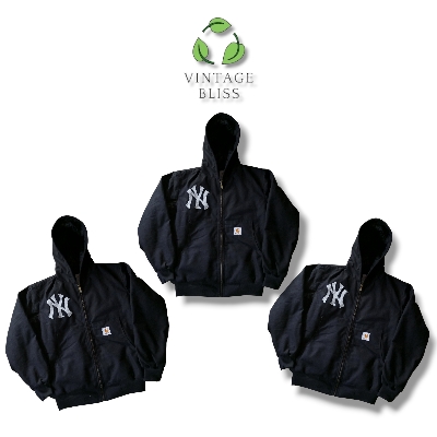 Carhartt NY Reworkスタイル作業着 フード付きジャケット