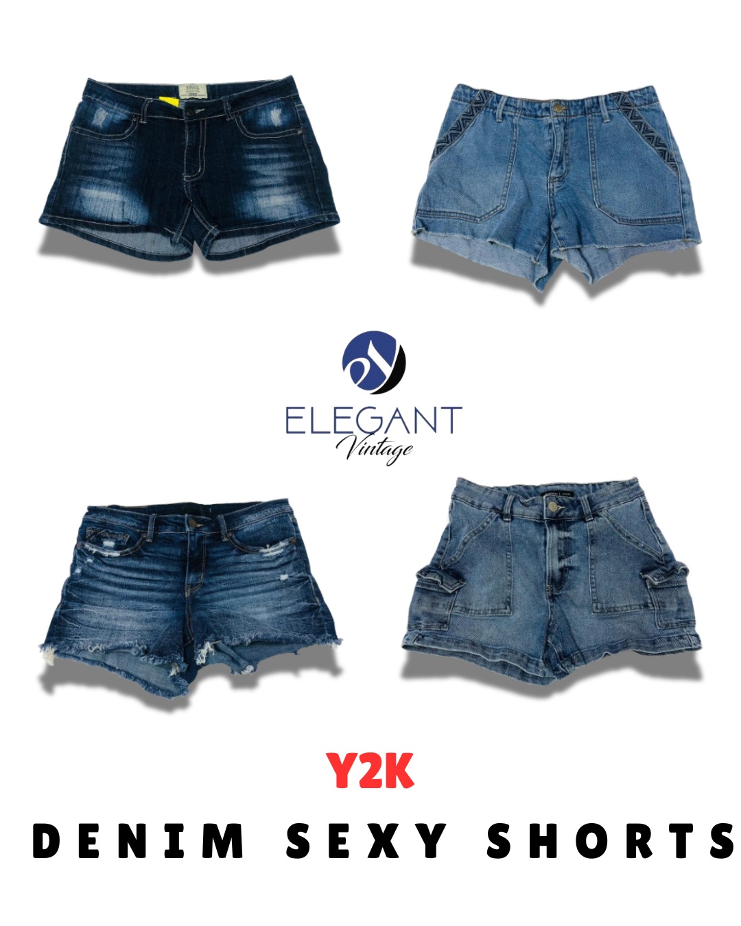 Y2K Denim Sexy Shorts - EV1704