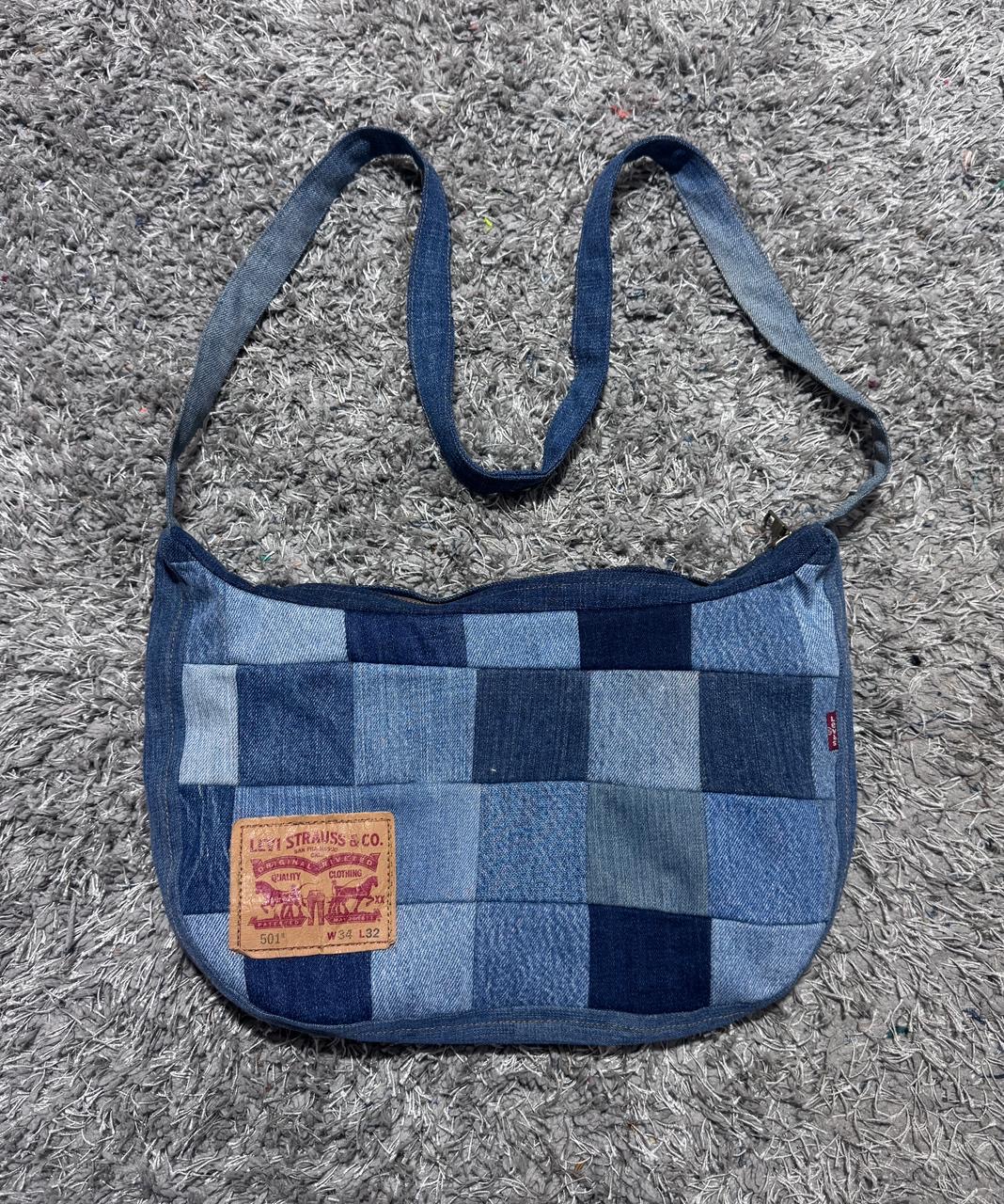 Upcycled Levi’s Box Patch Denim Bags