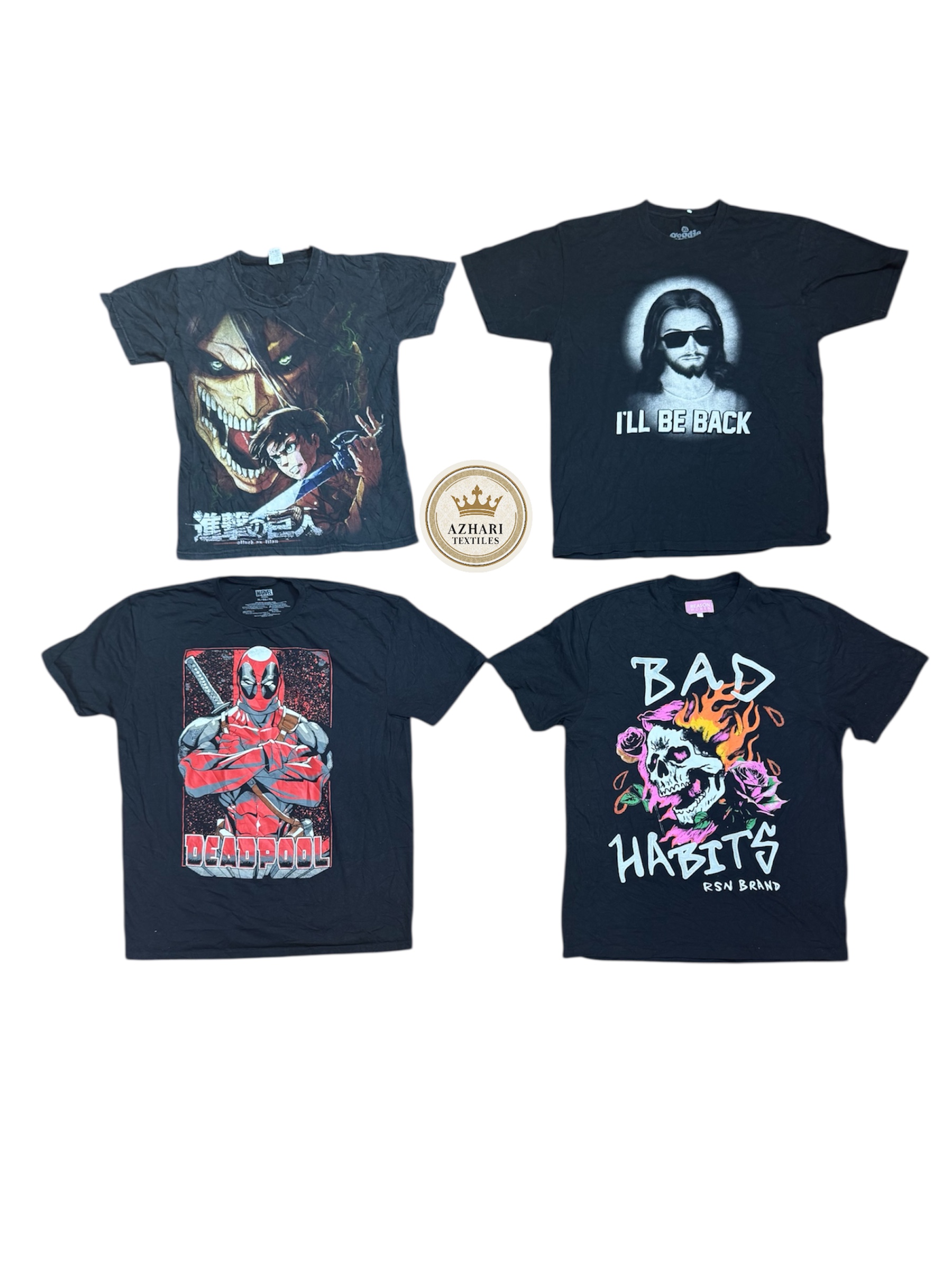 Printed t shirts 15 pcs At 246