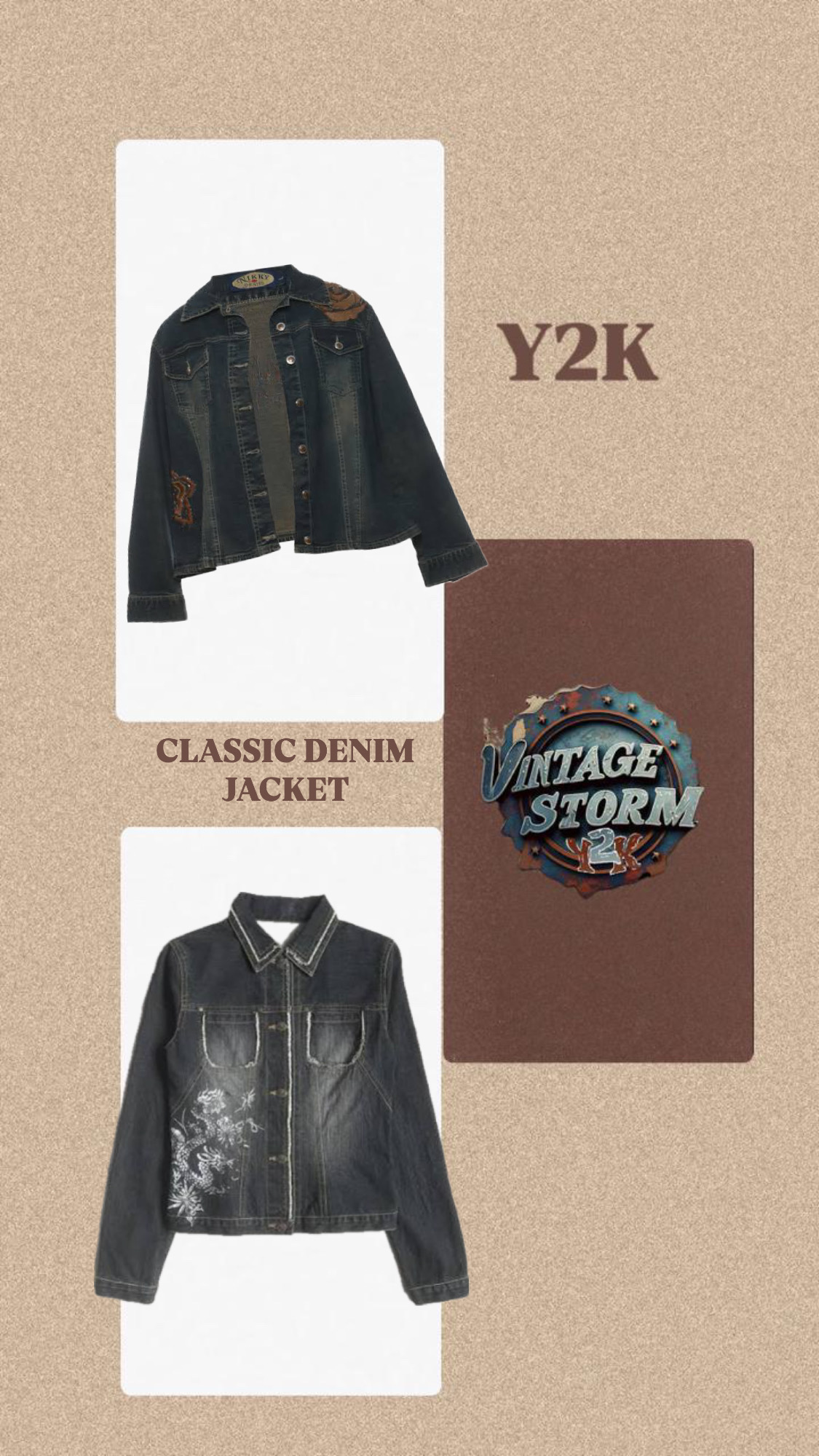 Y2K Classic Denim Jacket