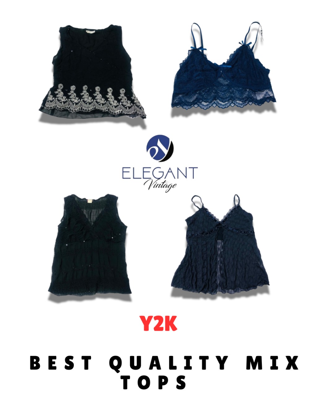 Y2K Best Quality Mix Tops - EV1743