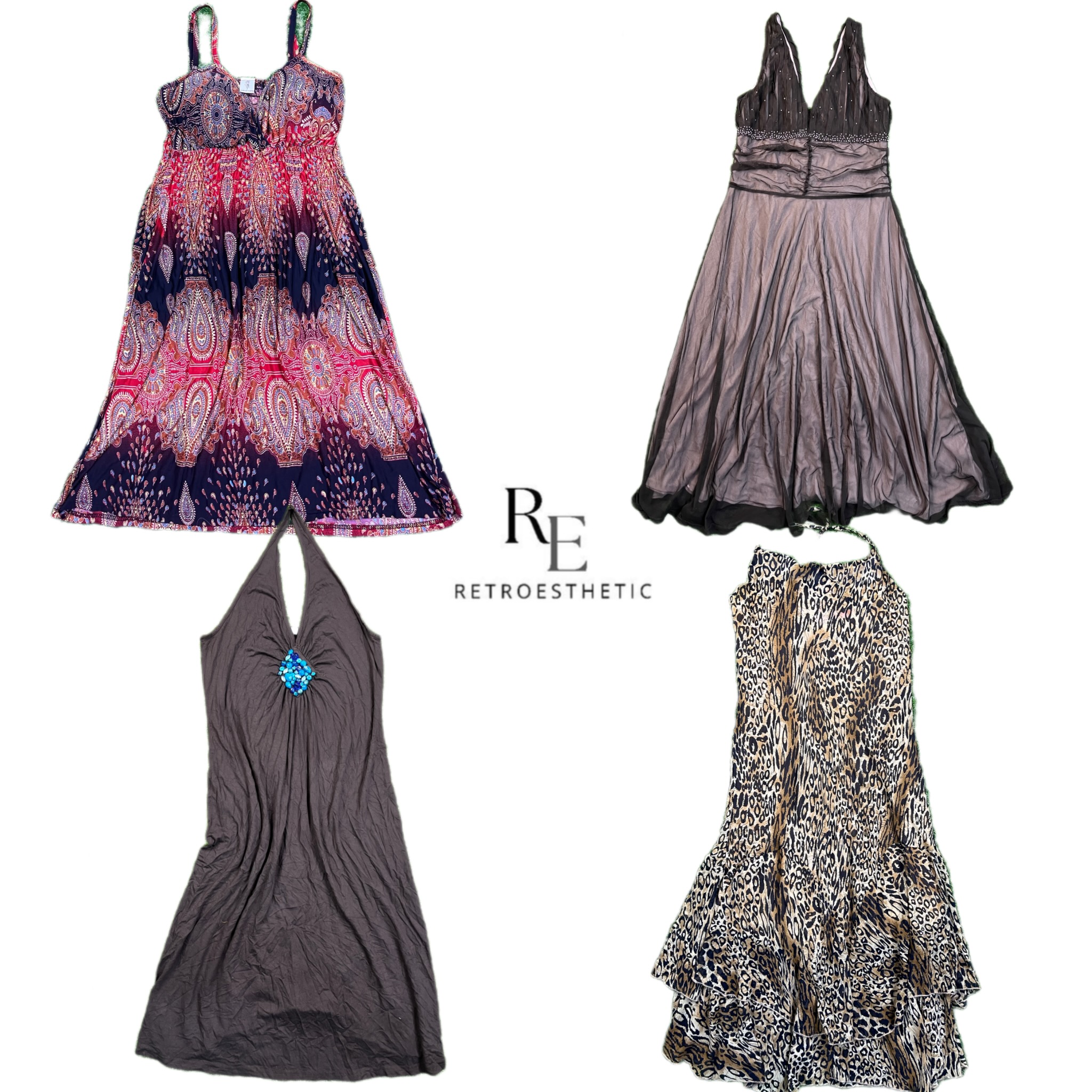 Robe longue Y2K Forest Vibe RE-2693