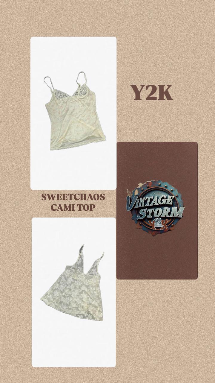 Y2k Sweet Chaos Cami Tops