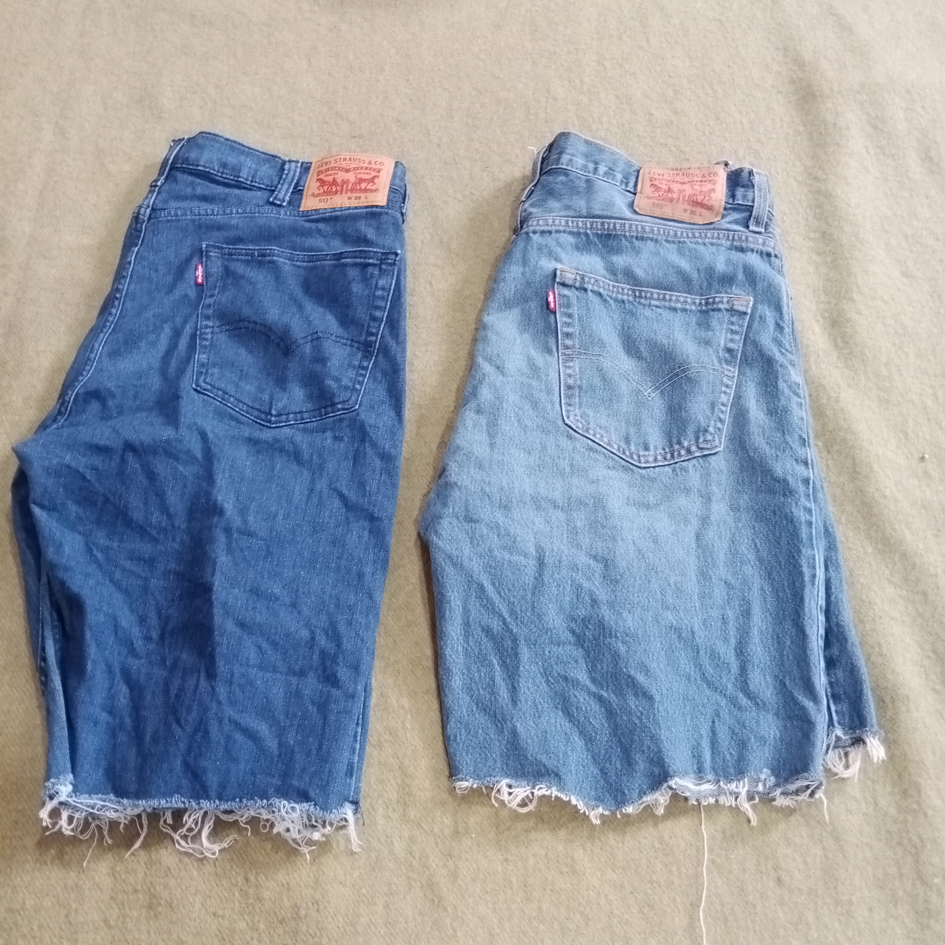 Shorts de Denim Levis