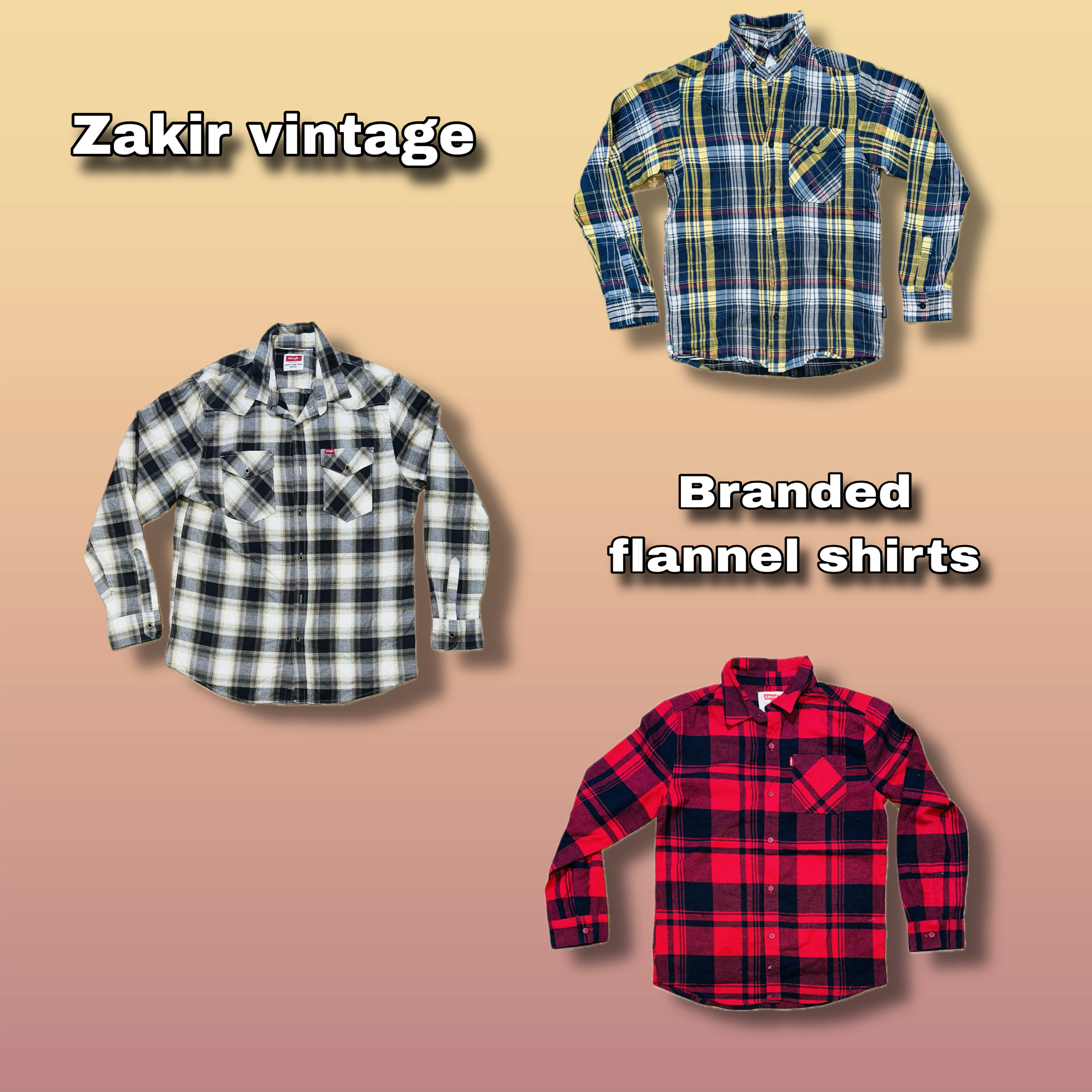 Branded Flanel shirts