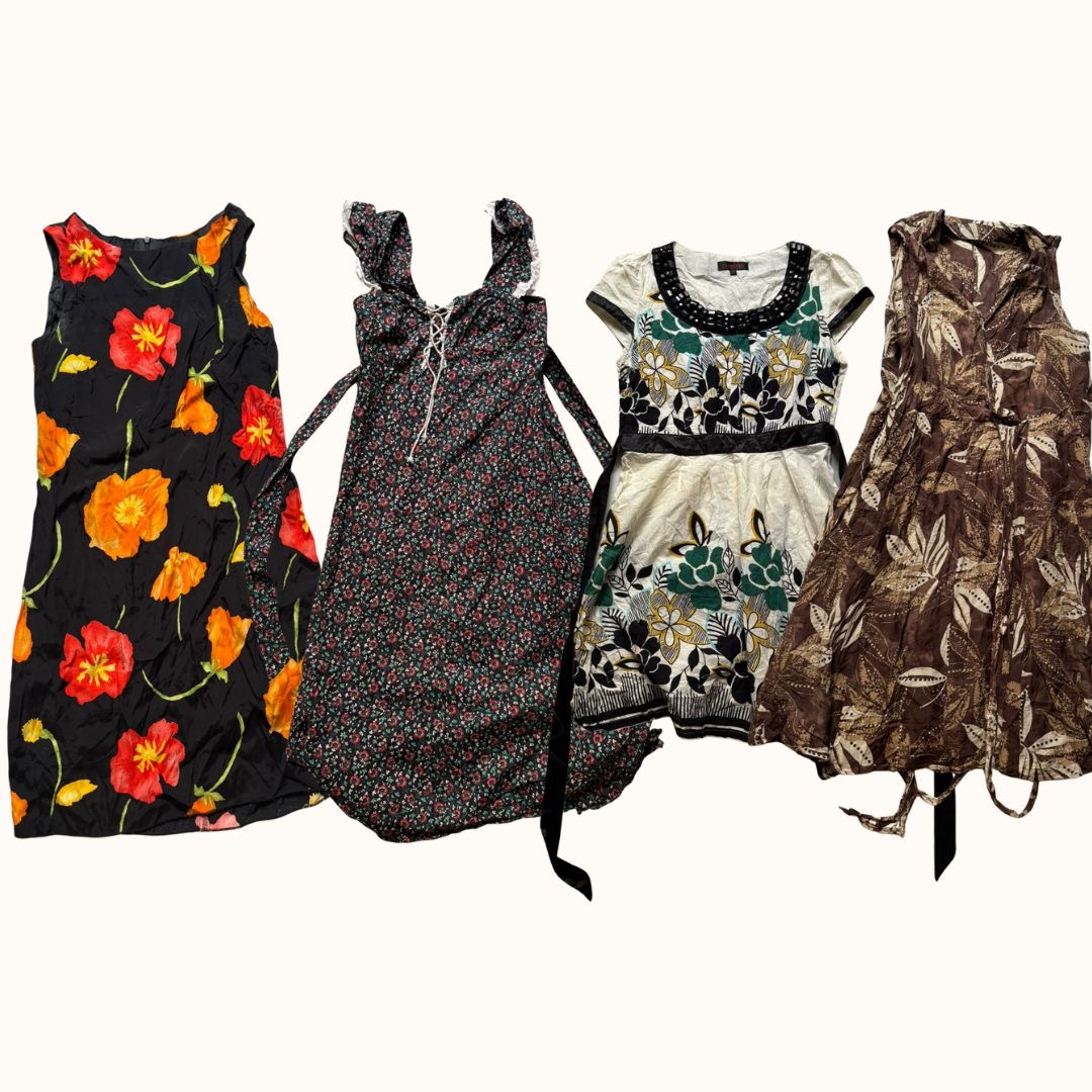 Y2K Floral Dress Bundle(DR-006)